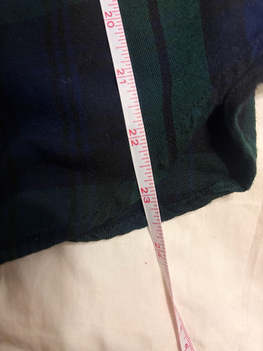 Lauren Ralph Lauren Plaid Button Down Shirt Size S Green Blue Rayon 7