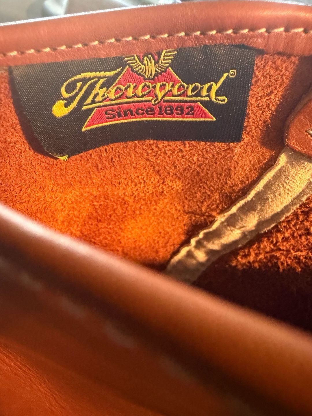Thorogood American Heritage Pull-on Wellington Work Boot Tobacco Leather 9