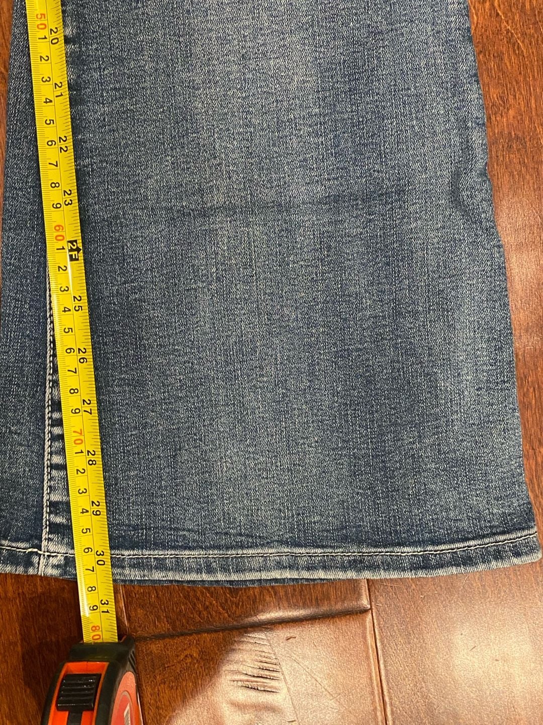 Flamingo Flare Jeans Blue Denim Medium Wash 7