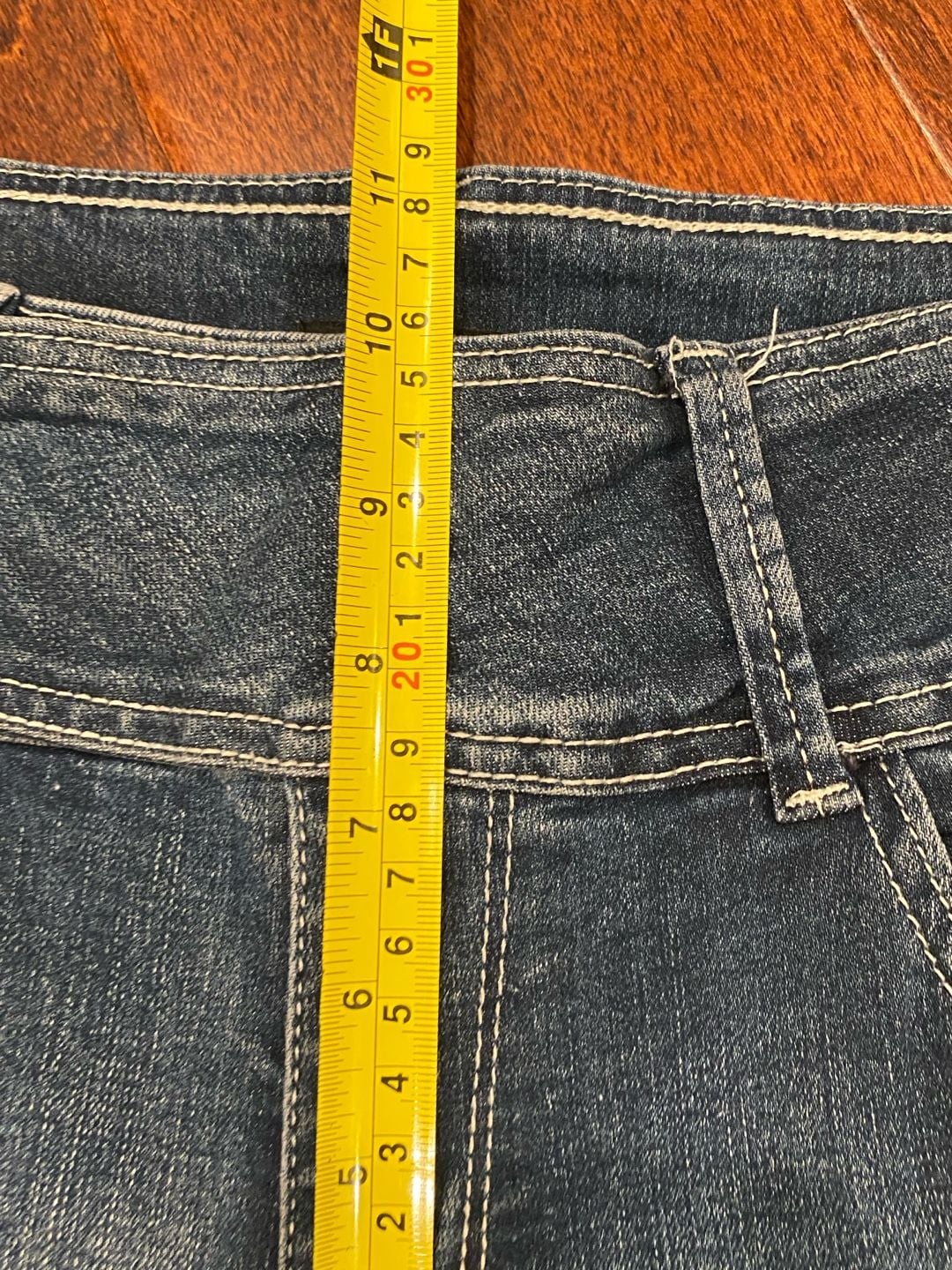 Flamingo Flare Jeans Blue Denim Medium Wash 8