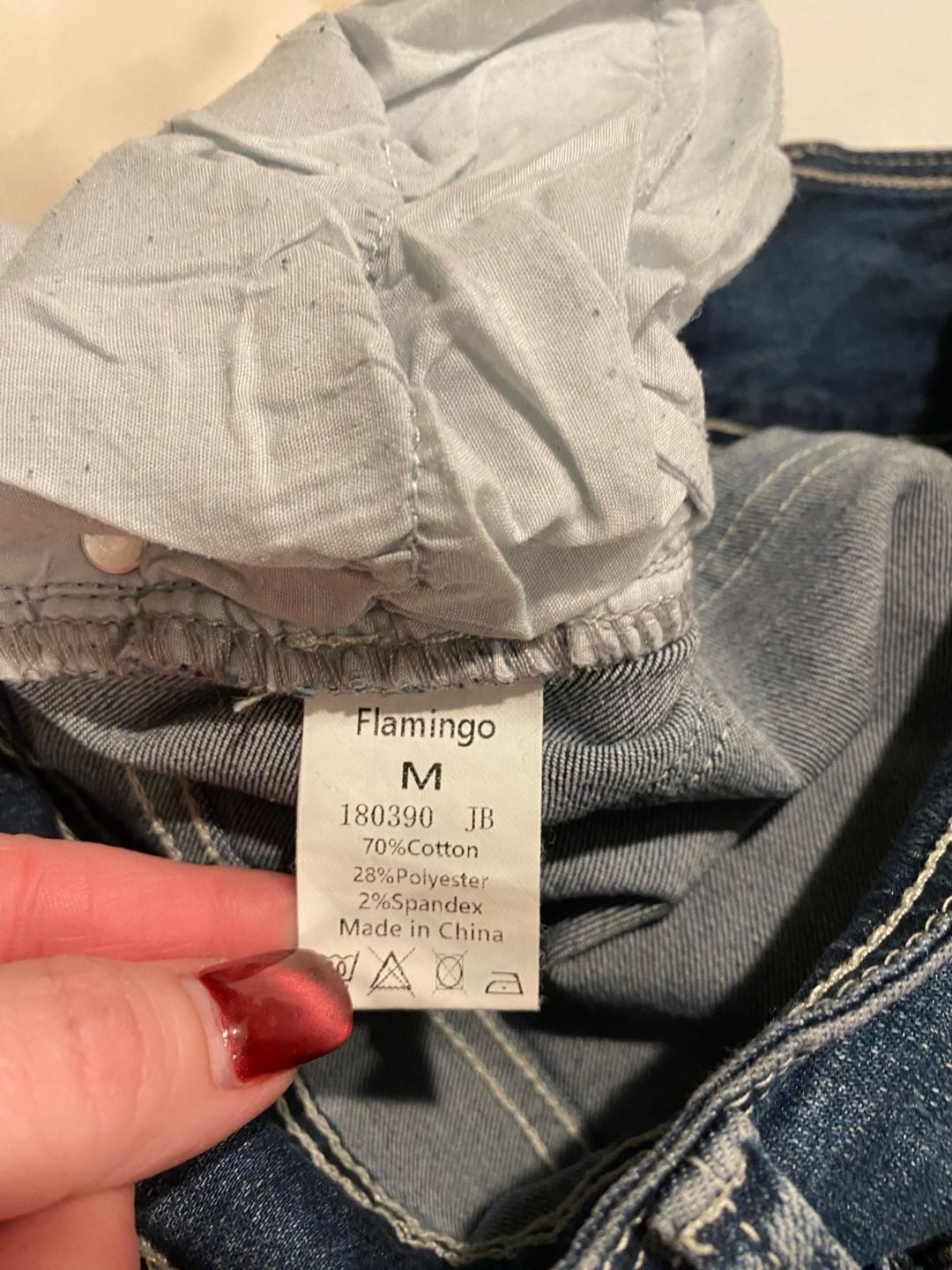 Flamingo Flare Jeans Blue Denim Medium Wash 9