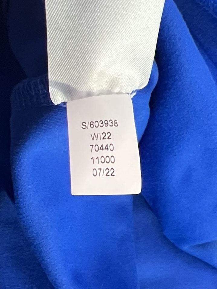 Lou & Grey Hoodie Size XXL Royal Blue Long Sleeve Pullover 5