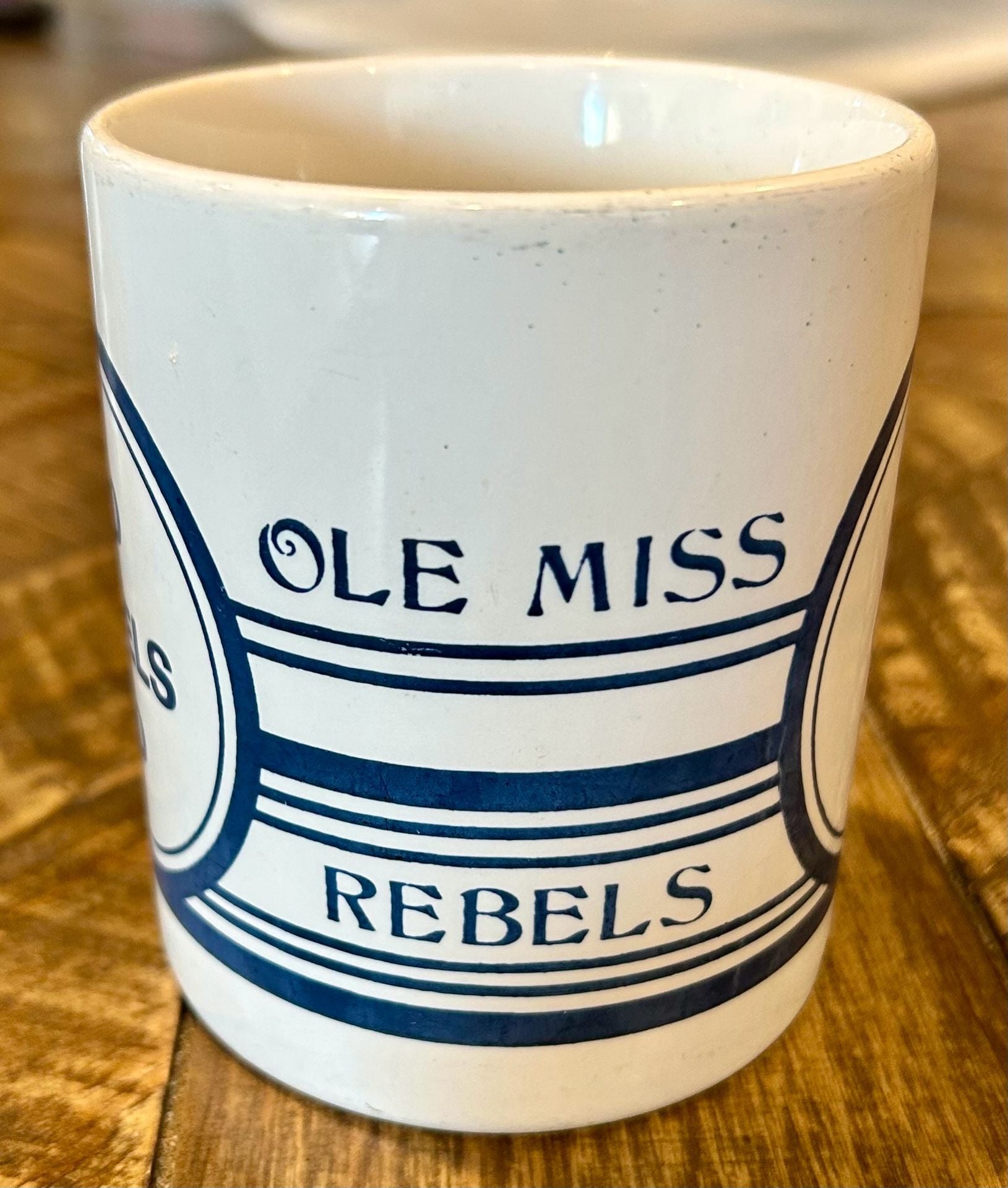 Ole Miss Rebels Vintage Coffee Mug Go Rebels Go Colonel Reb 2