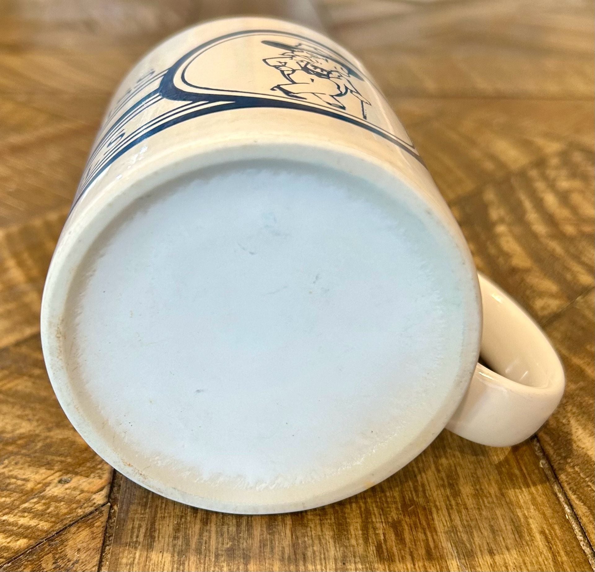 Ole Miss Rebels Vintage Coffee Mug Go Rebels Go Colonel Reb 6