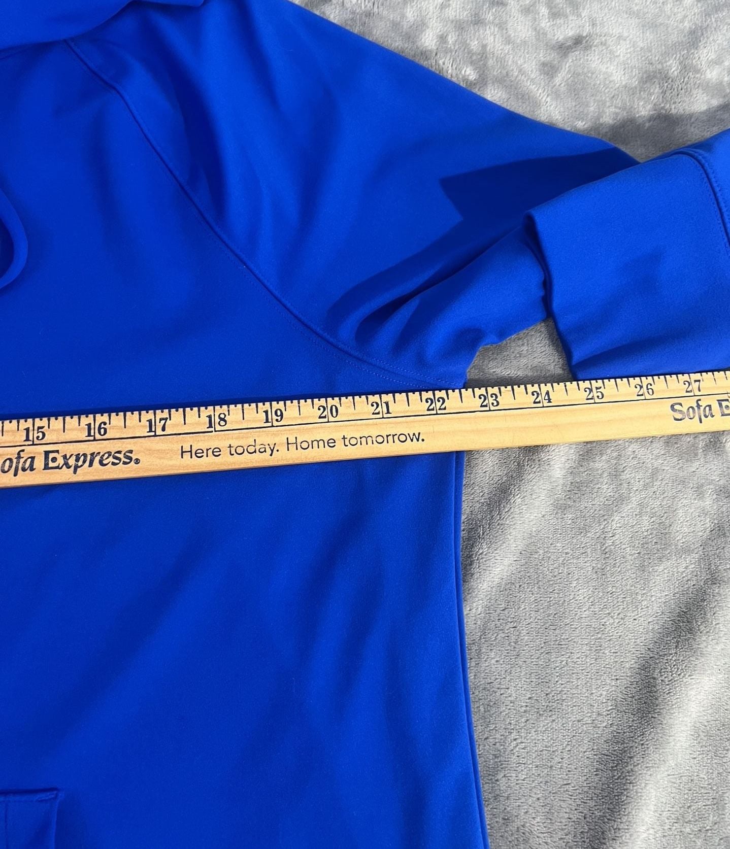 Lou & Grey Hoodie Size XXL Royal Blue Long Sleeve Pullover 6