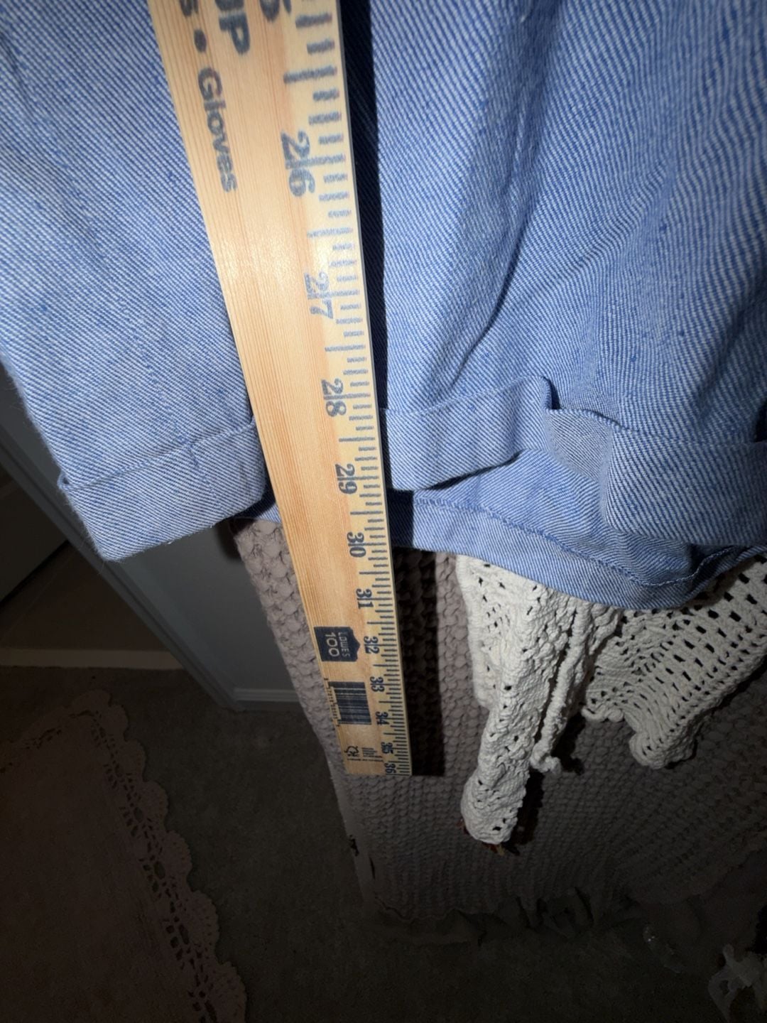 Banana Republic Romper Size 2 Blue Linen Cotton Blend Wrap Tie Waist 6
