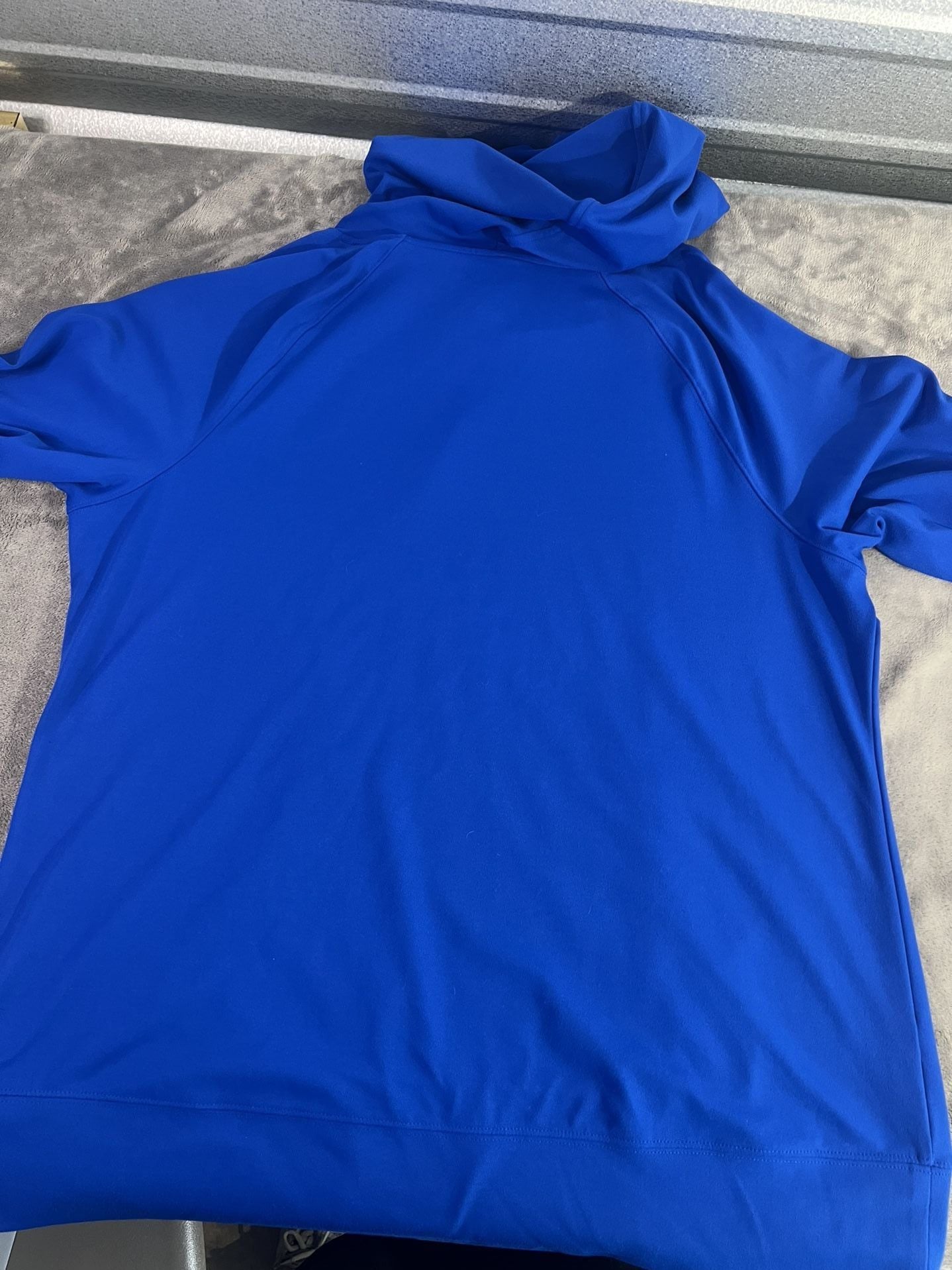 Lou & Grey Hoodie Size XXL Royal Blue Long Sleeve Pullover 9
