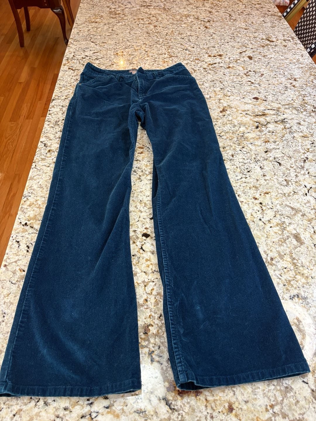 J.Jill Corduroy Pants Size 6 Blue Stretch Tried & True Fit At Waist 2