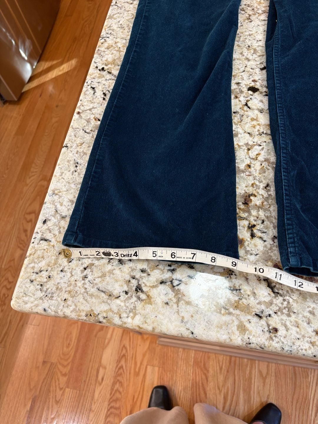 J.Jill Corduroy Pants Size 6 Blue Stretch Tried & True Fit At Waist 3