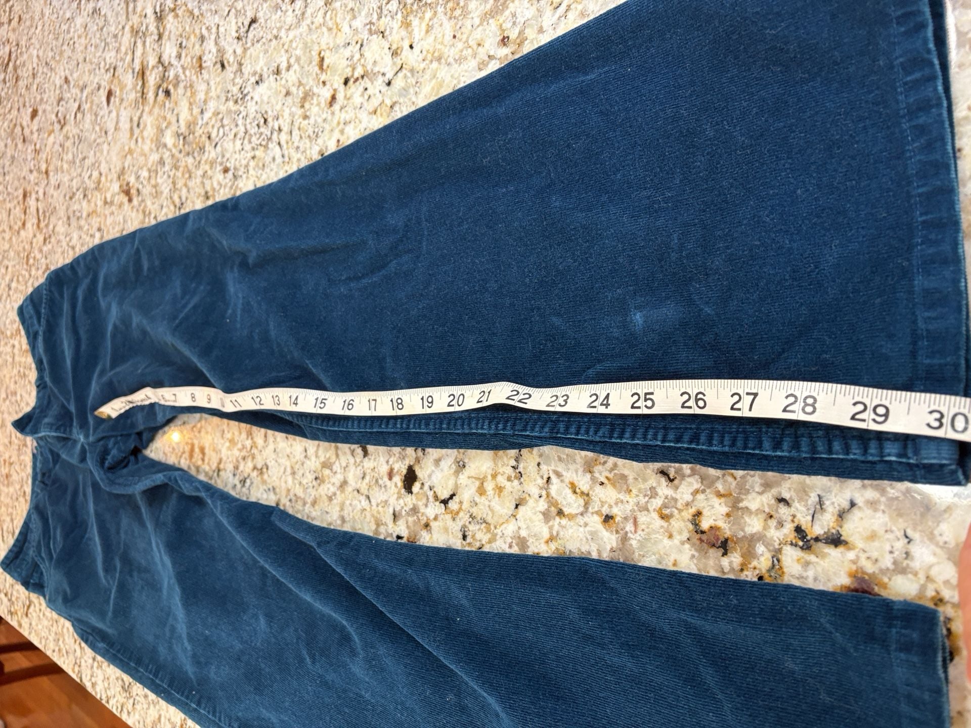 J.Jill Corduroy Pants Size 6 Blue Stretch Tried & True Fit At Waist 4