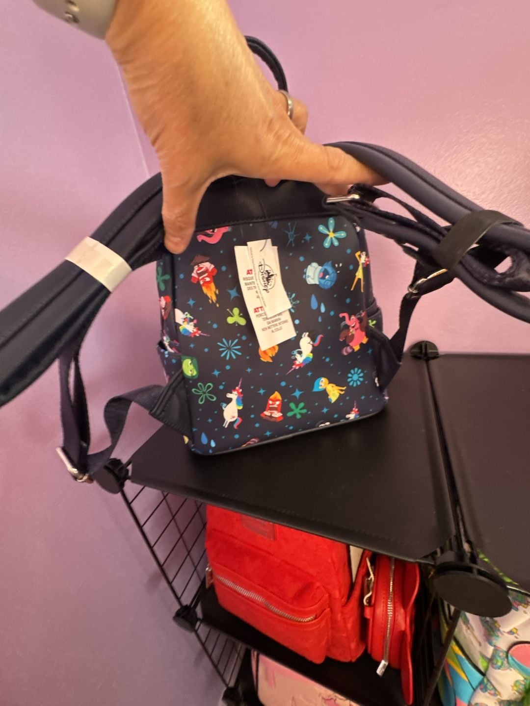 Disney Parks Loungefly Inside Out Mini Backpack 5