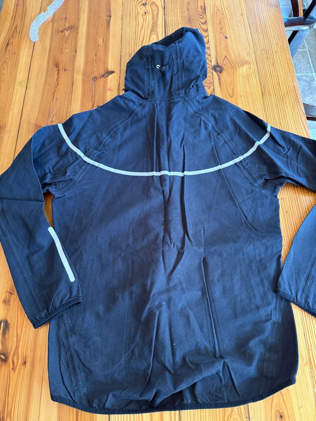 Nike Wool Flash Reflective Jacket Size M Black 8