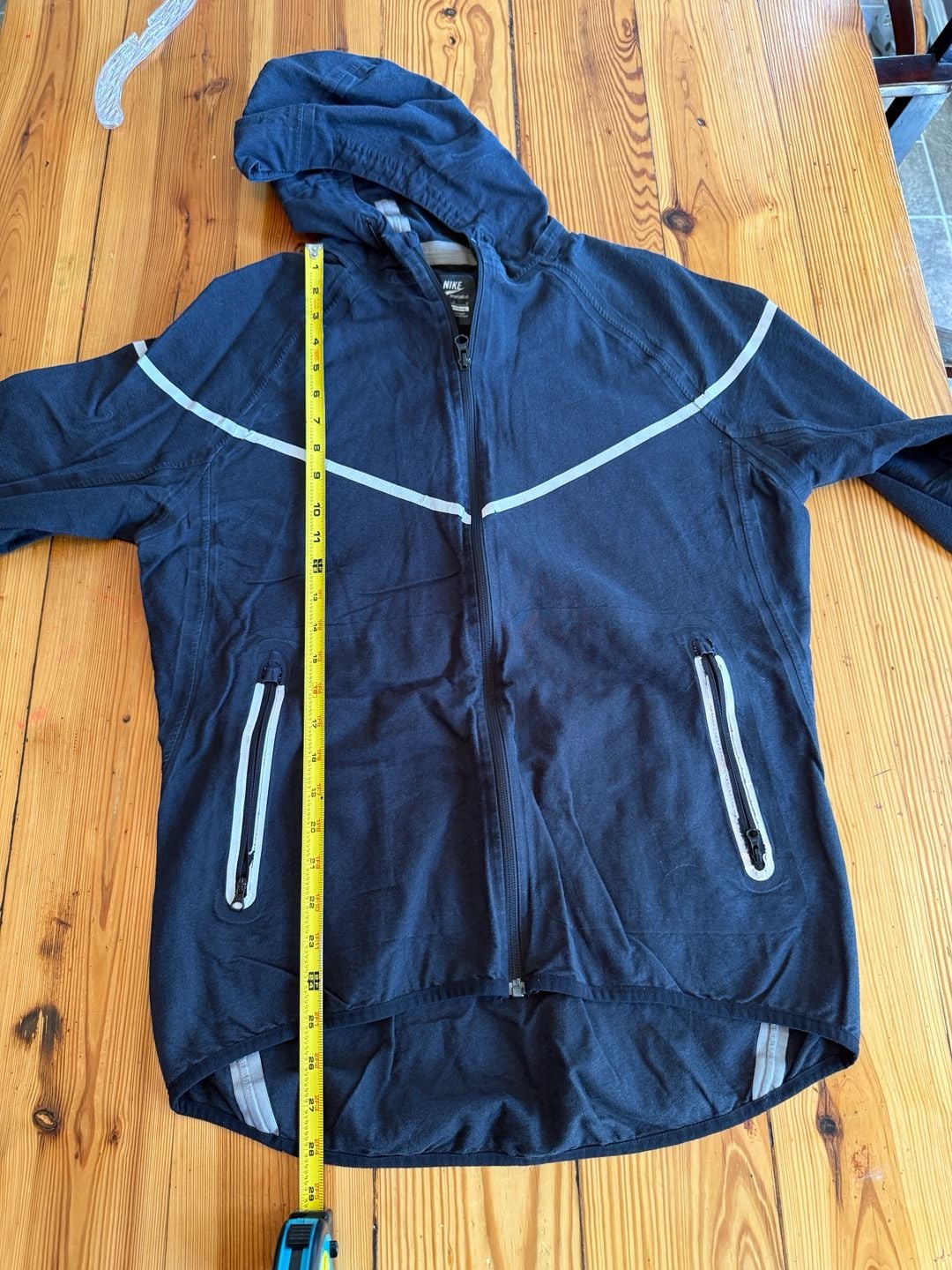 Nike Wool Flash Reflective Jacket Size M Black 11