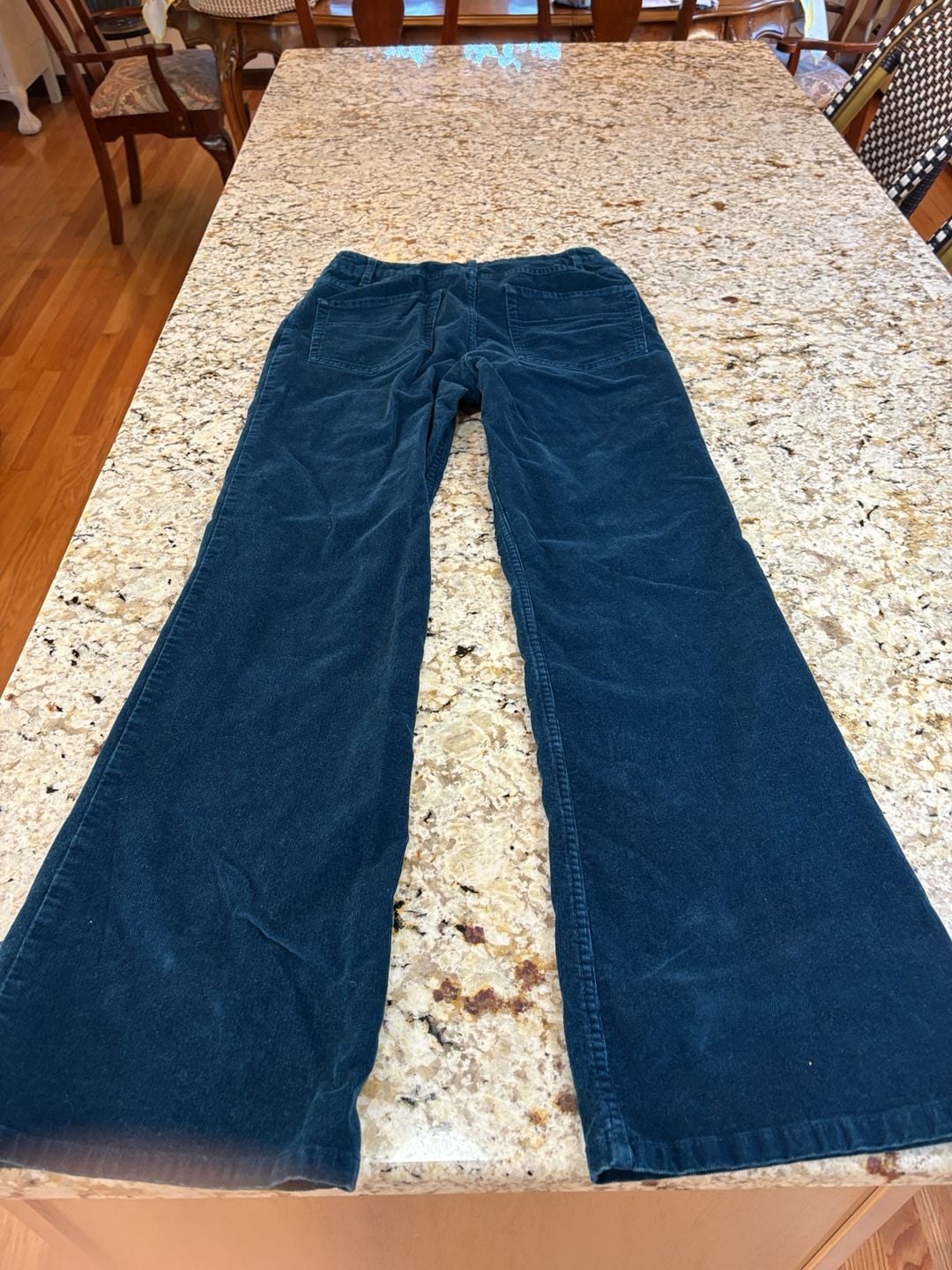 J.Jill Corduroy Pants Size 6 Blue Stretch Tried & True Fit At Waist 8