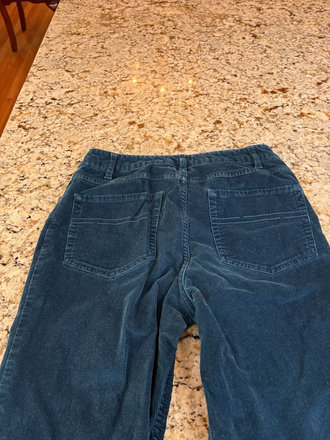 J.Jill Corduroy Pants Size 6 Blue Stretch Tried & True Fit At Waist 9