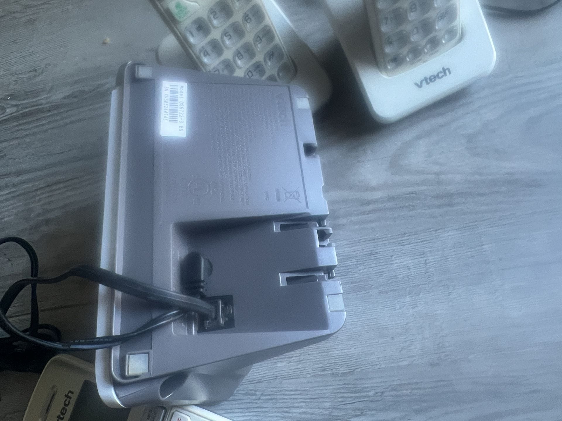 Vtech DS6722-3 Connect To Cell Cordless Phone System 3