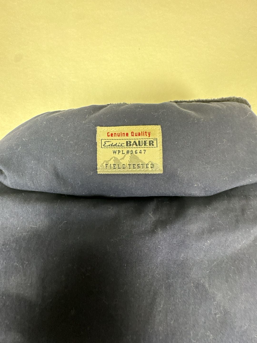 Eddie Bauer Goose Down Puffer Vest Size L Blue Utility Cargo 8
