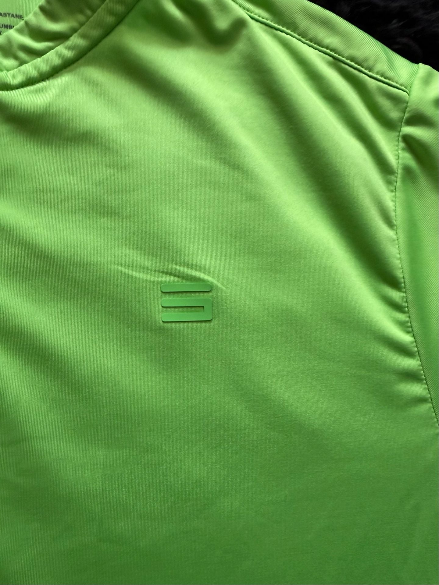 Three Sixty Six Polo Shirt Size M Green Athletic Henley Golf 10