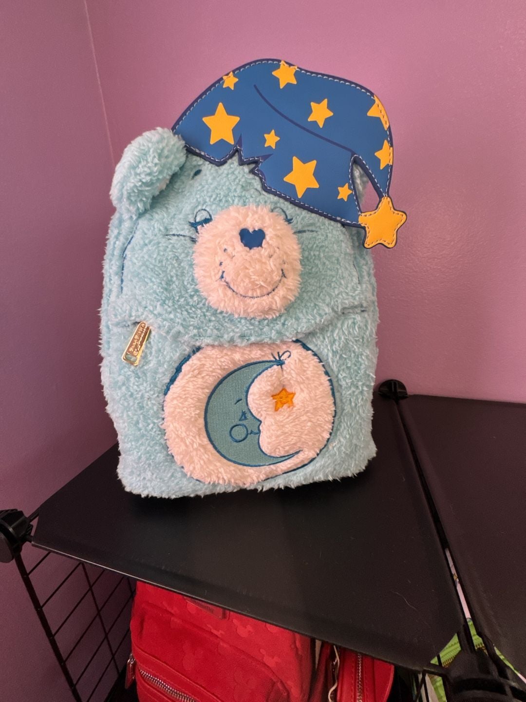 Loungefly Care Bears Bedtime Bear Plush Cosplay Mini Backpack 2