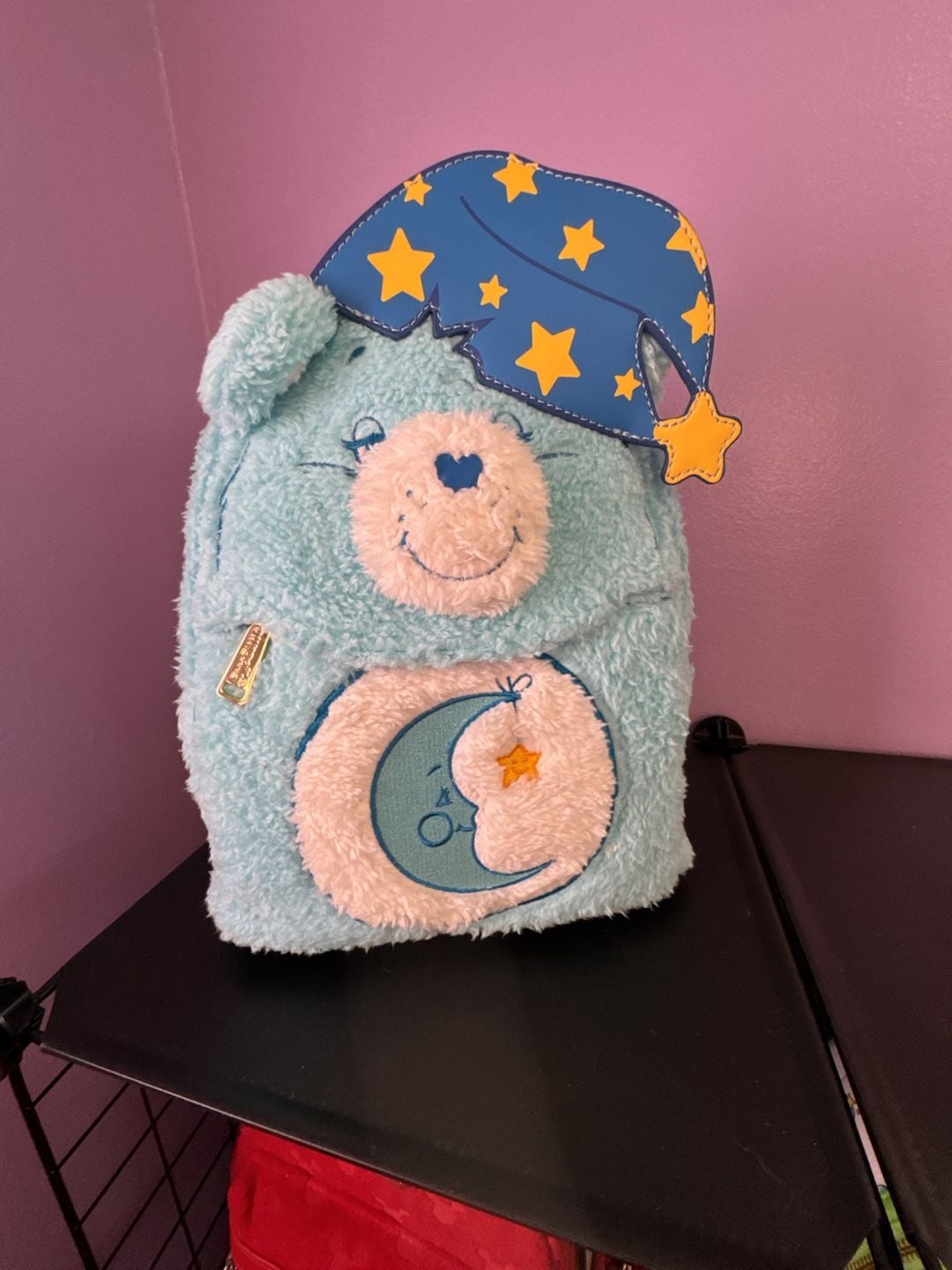 Loungefly Care Bears Bedtime Bear Plush Cosplay Mini Backpack 3