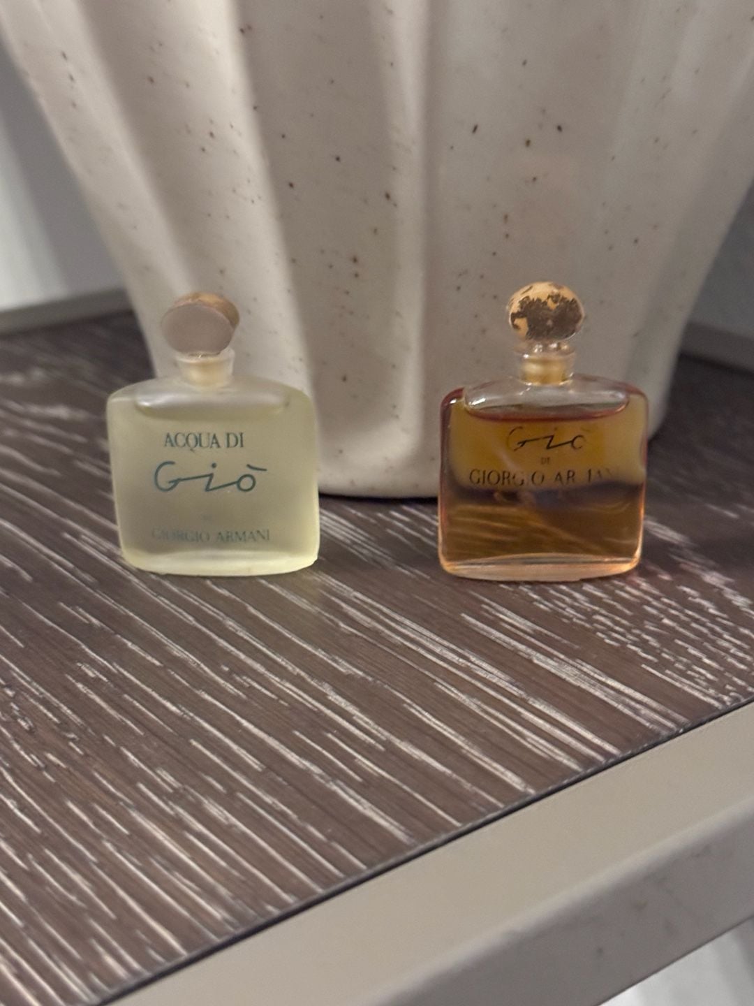 VTG 1990s Giorgio Armani women's fragrances (discontinued) miniature bottles 5ml 2