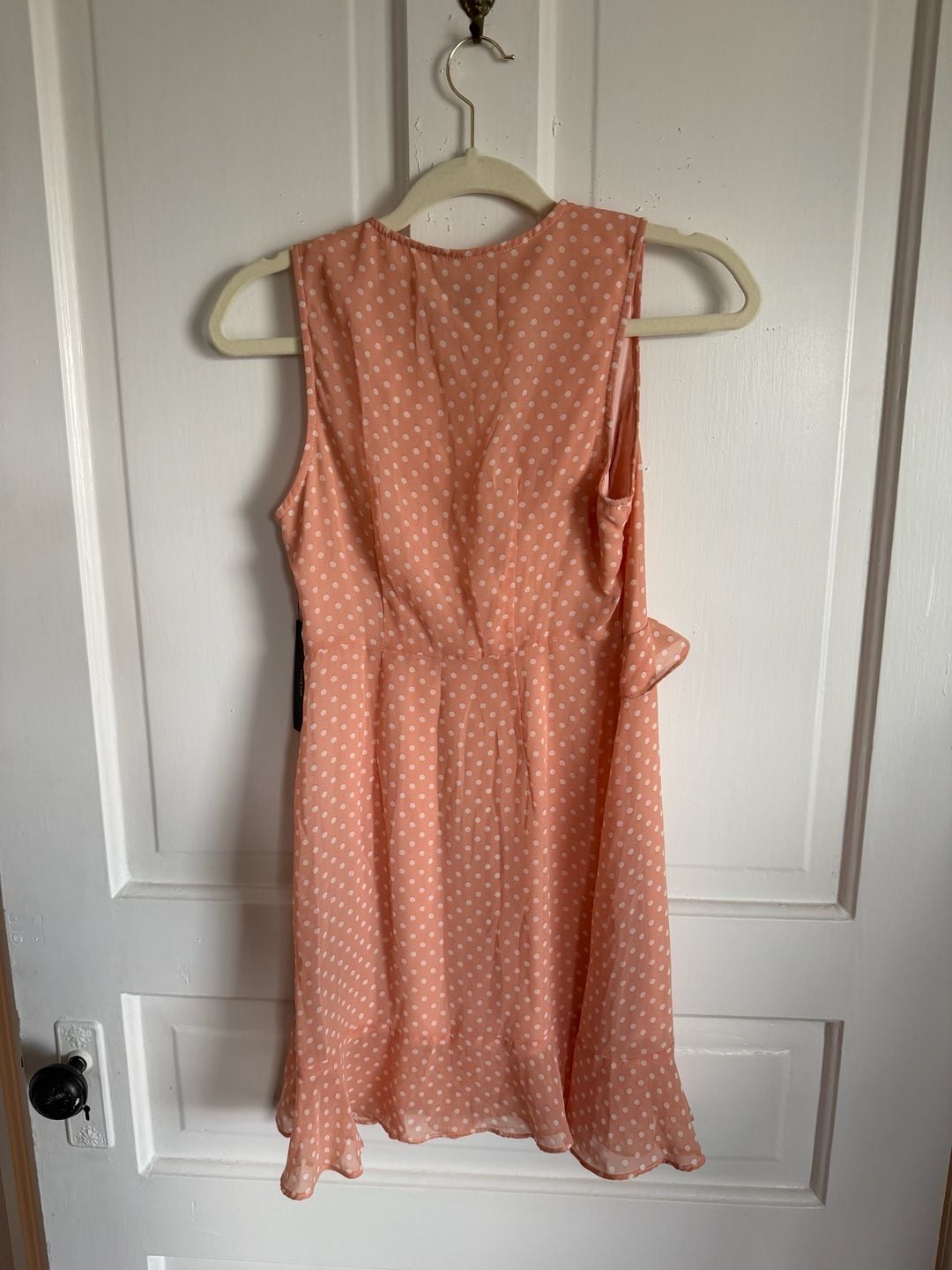 Lulus You Got It Mini Dress Size XS Pink Polka Dot Ruffle 3