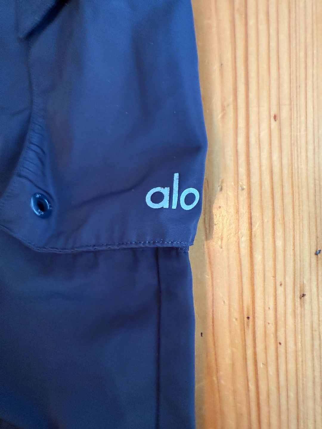 Alo Yoga Cargo Jogger Size XS Black Nylon Pants 2