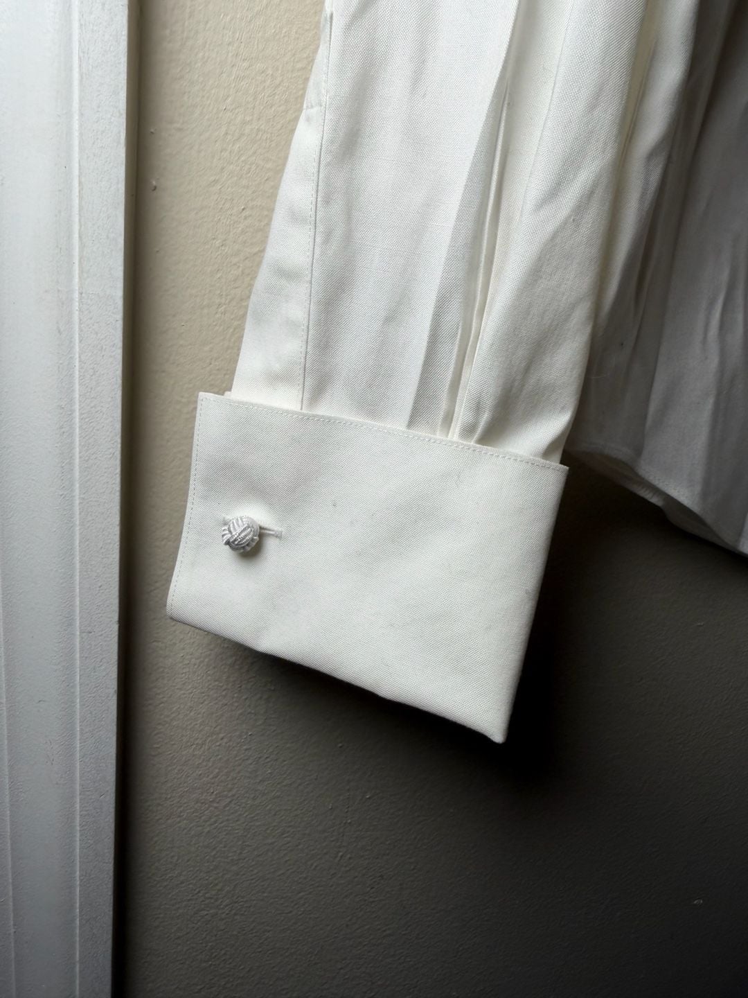 Brooks Brothers Semi-Fitted Non-Iron Stretch Dress Shirt Size 6 White 6