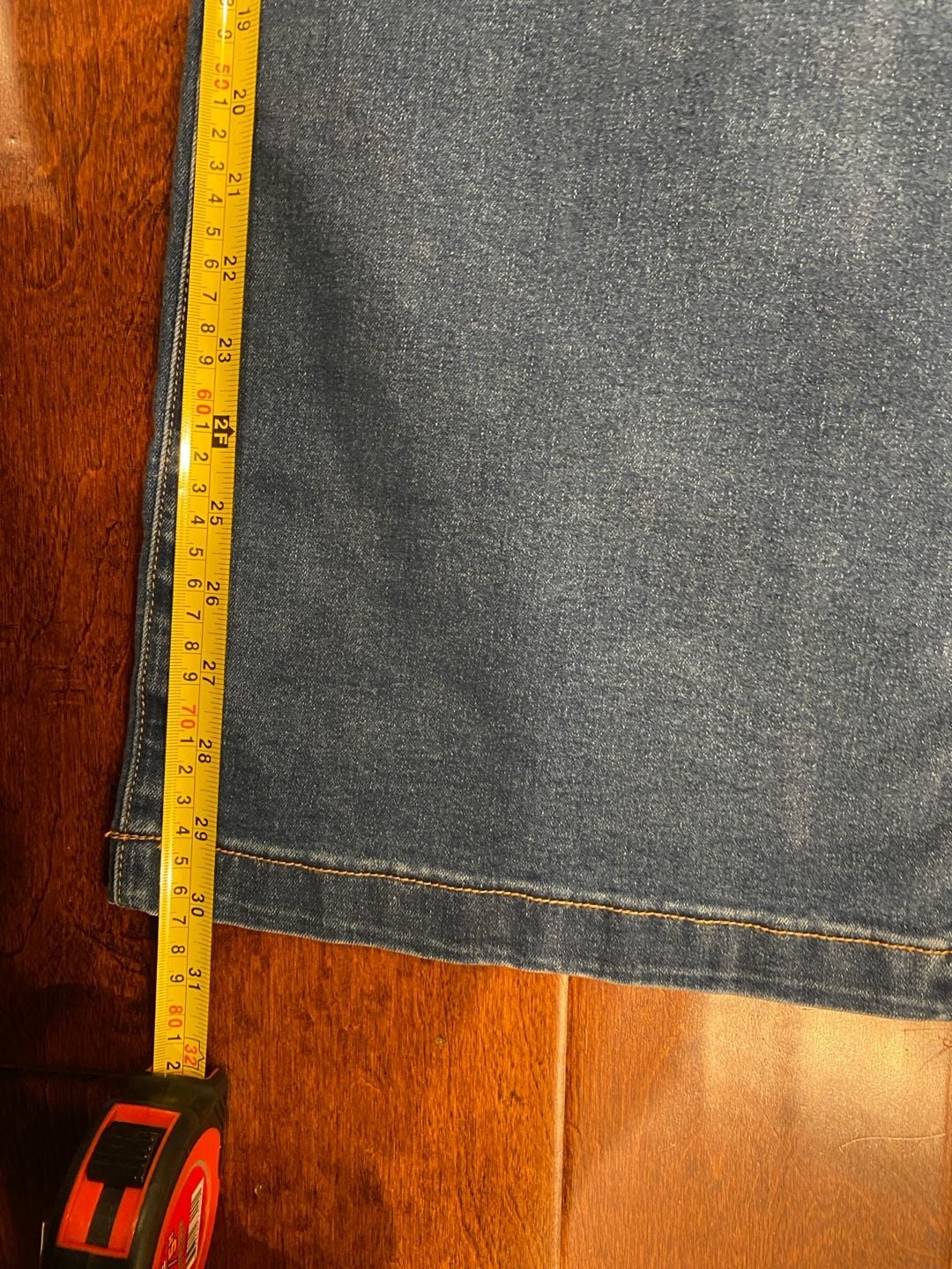 Sidefeel Wide Leg Jeans Blue Denim Pants 6