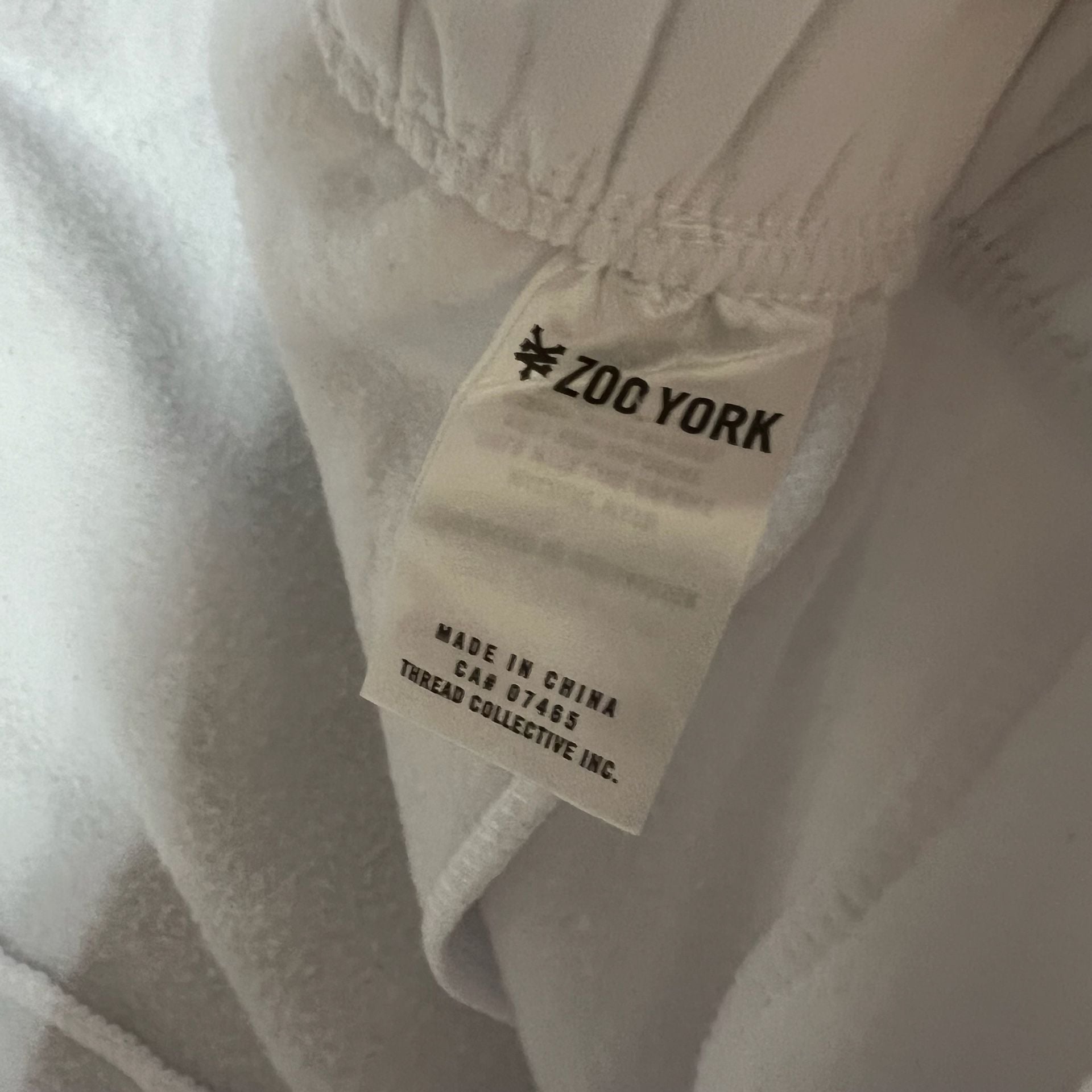 Zoo York Graphic Print Jogger Sweatpants White New York Graphiti Y2K Liberty 7