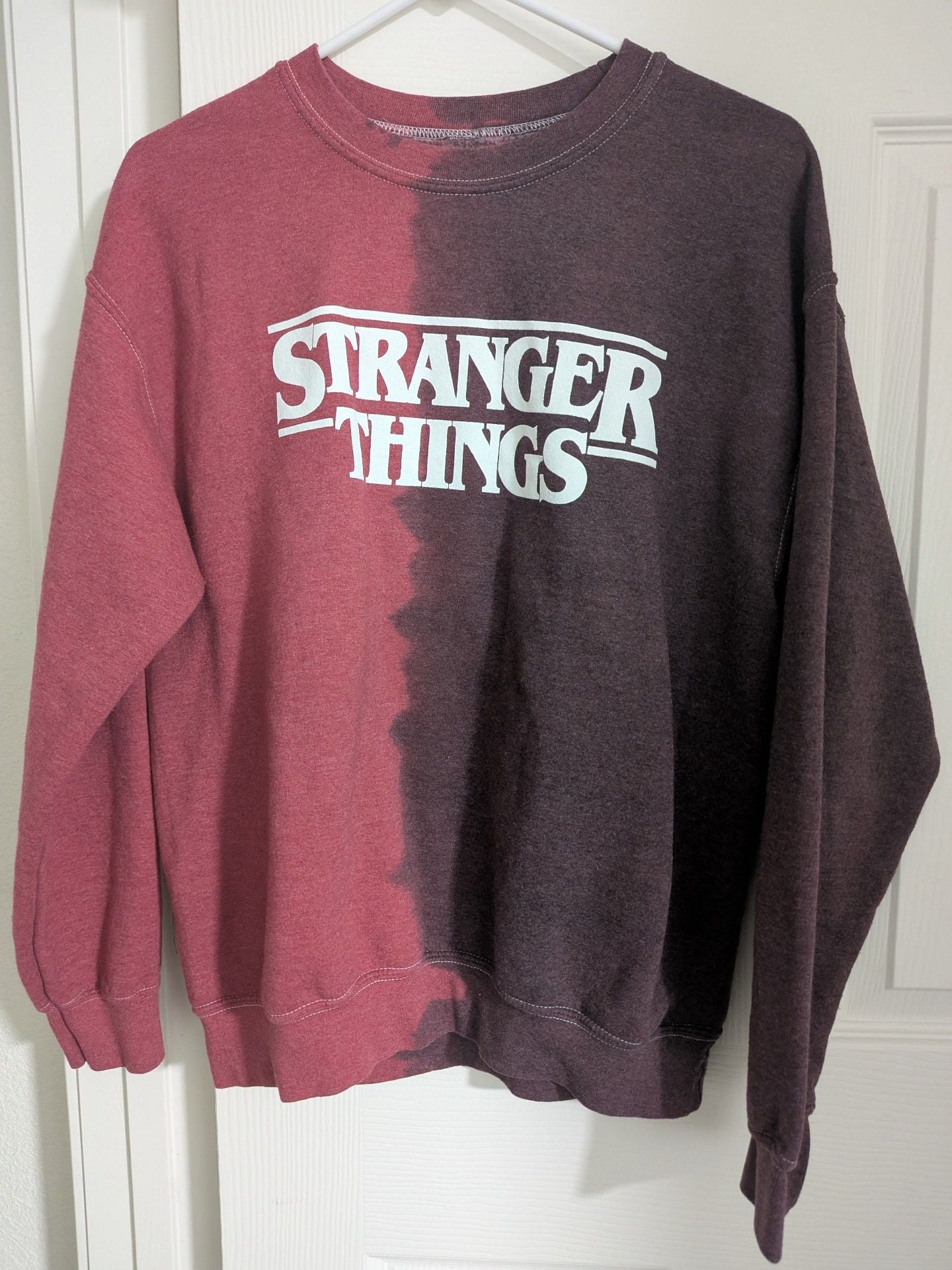 Netflix Stranger Things Sweatshirt Split Dye 2