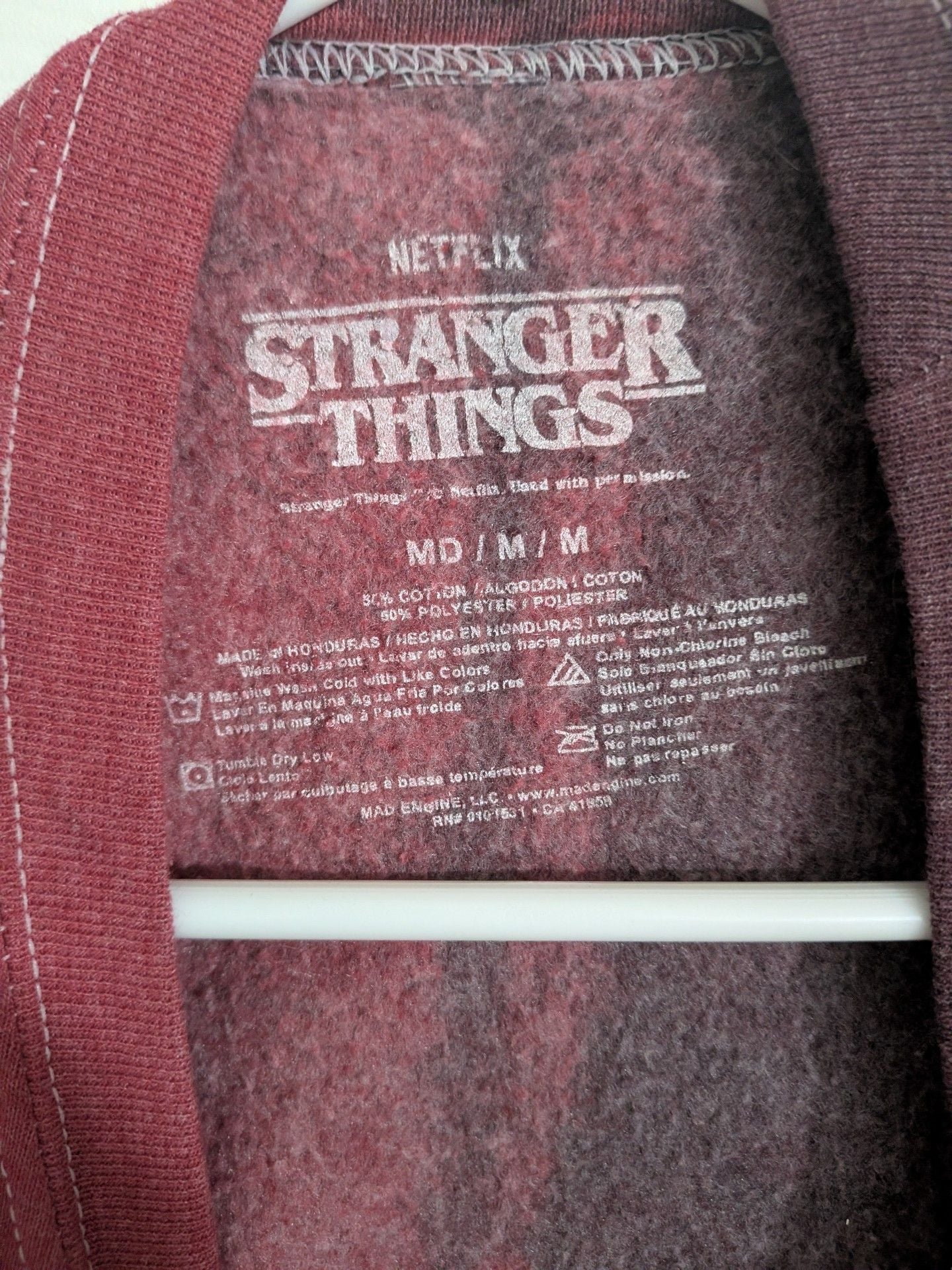 Netflix Stranger Things Sweatshirt Split Dye 3