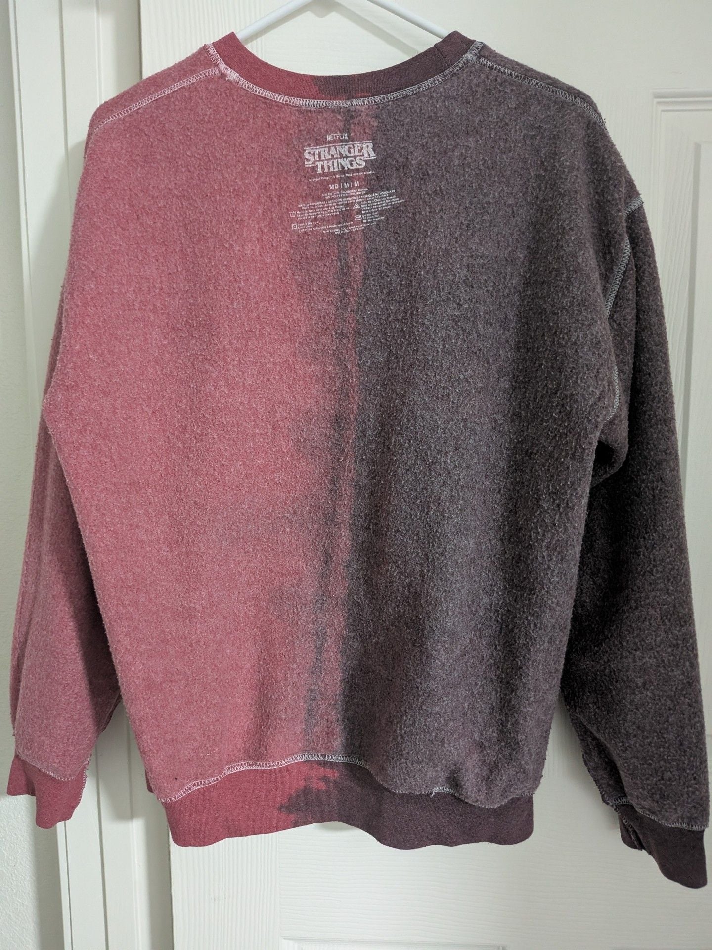 Netflix Stranger Things Sweatshirt Split Dye 5