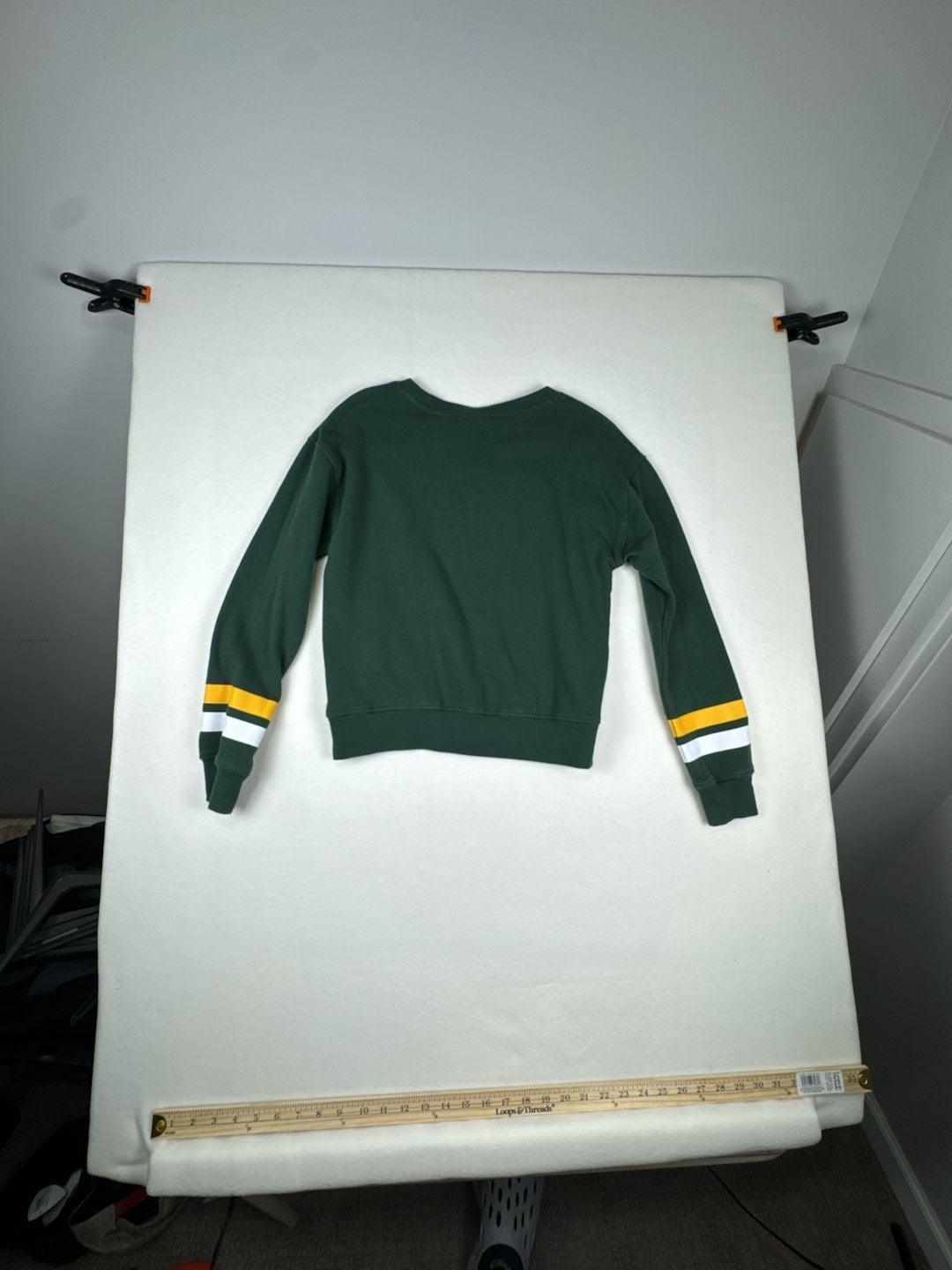 NFL Team Apparel Green Bay Packers Sweatshirt Size X Large (16) Green 6