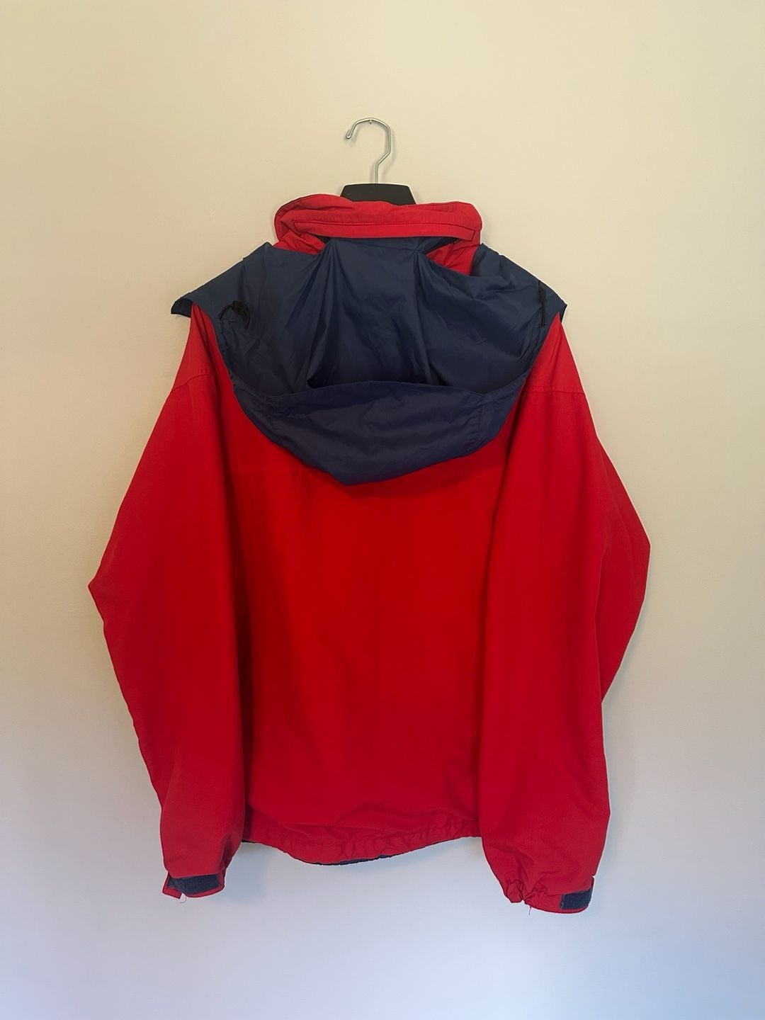 Vintage Patagonia Jacket Size XL Red Blue Rain Shell 3