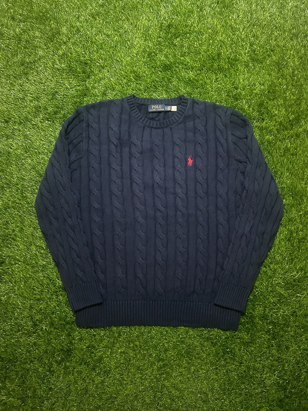 Polo Ralph Lauren Cable-Knit Cotton Sweater new size large 2