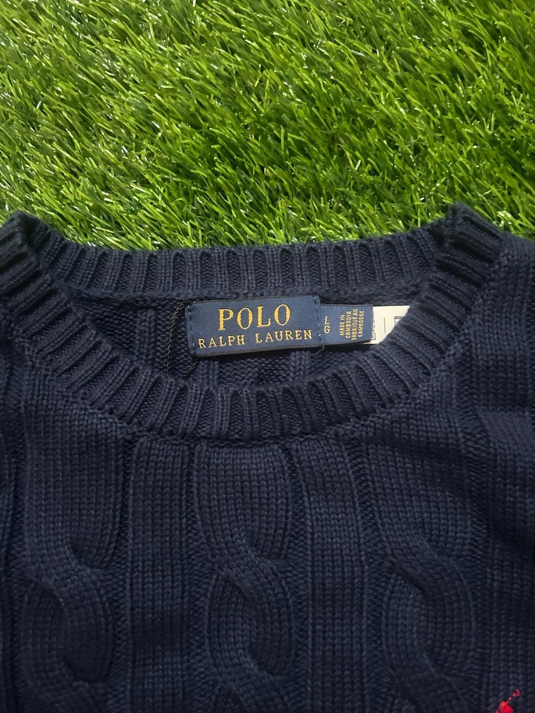 Polo Ralph Lauren Cable-Knit Cotton Sweater new size large 4