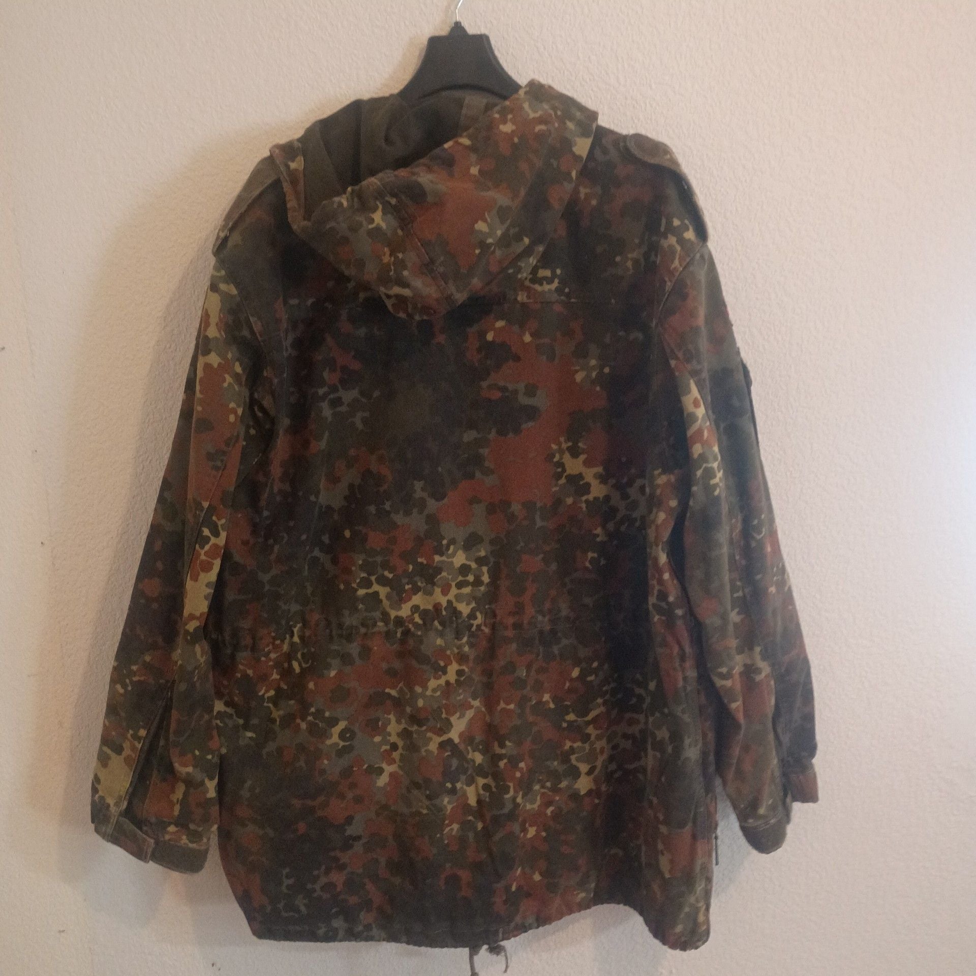 German Military Flecktarn Camo Field Jacket Parka 3