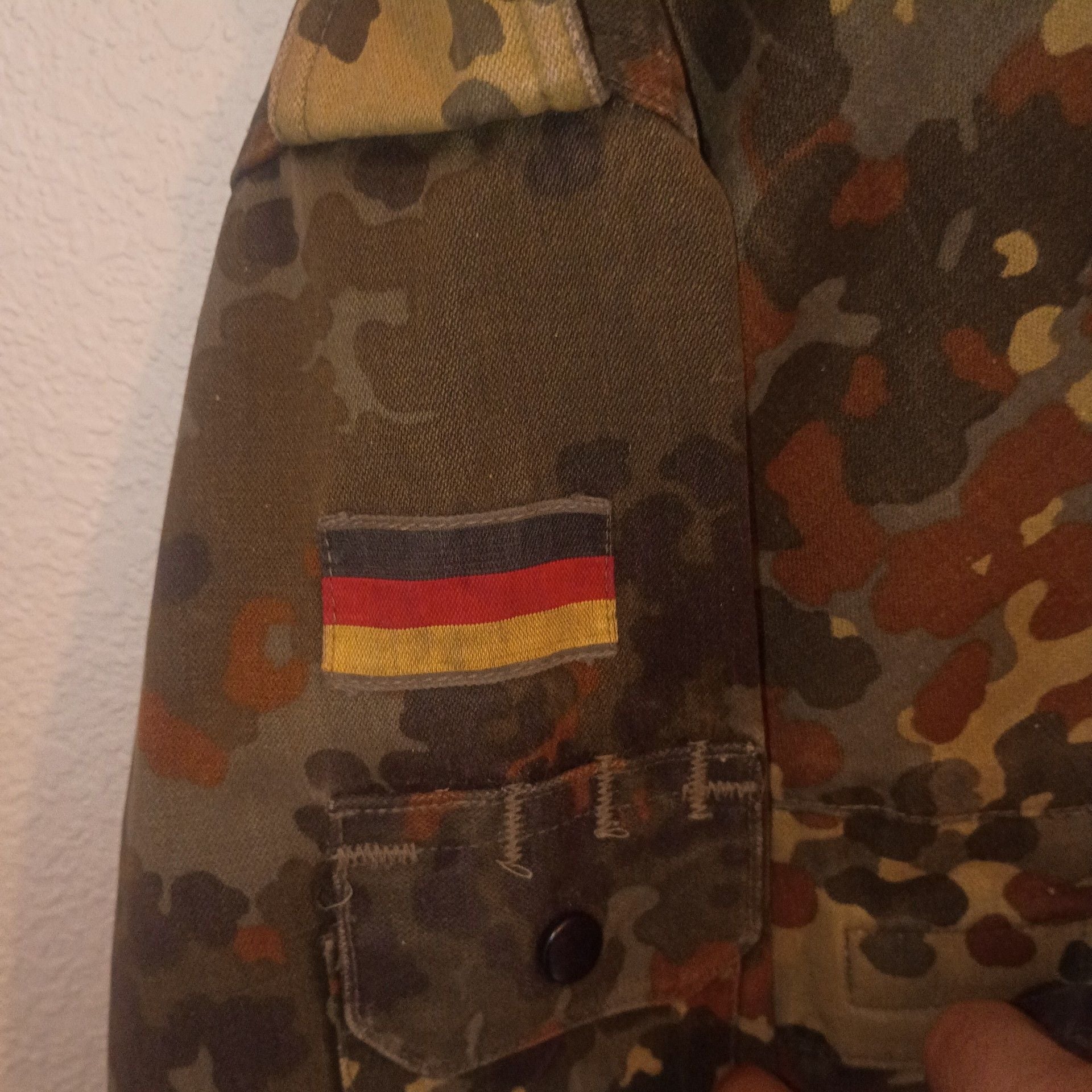 German Military Flecktarn Camo Field Jacket Parka 4