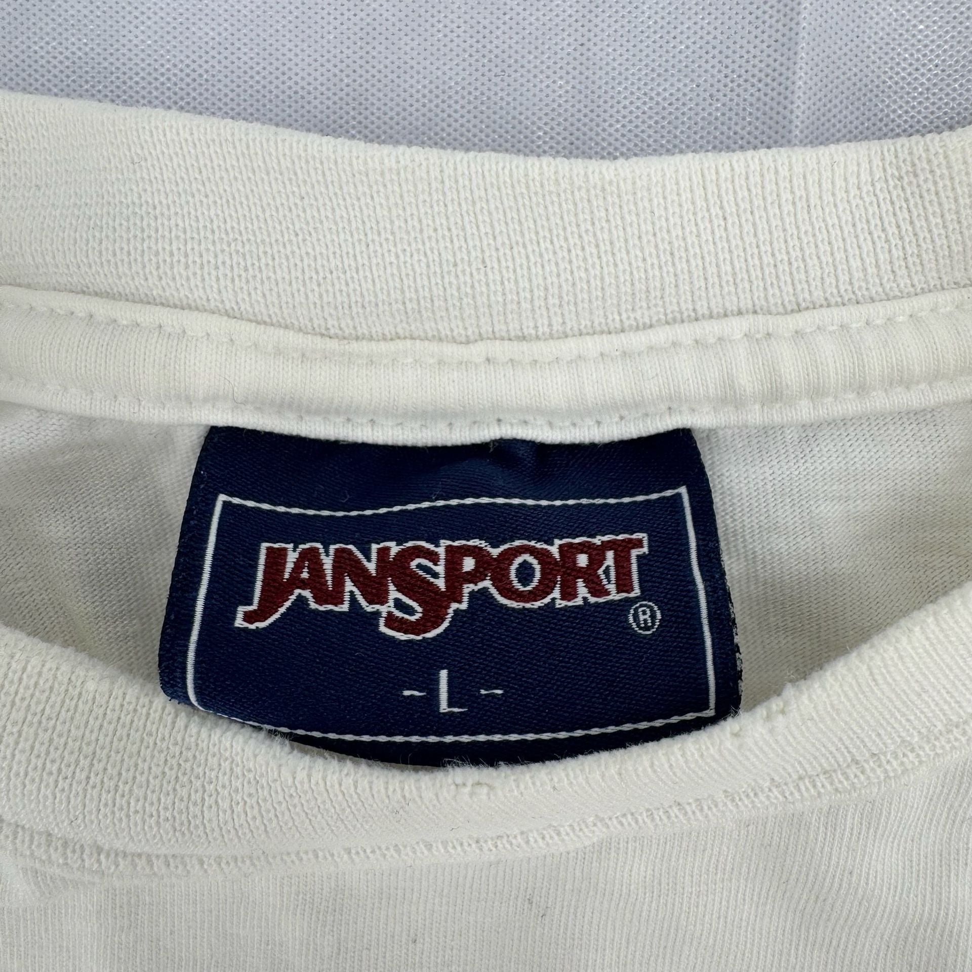Vintage JanSport Central Washington University Long Sleeve T-Shirt Size L 3