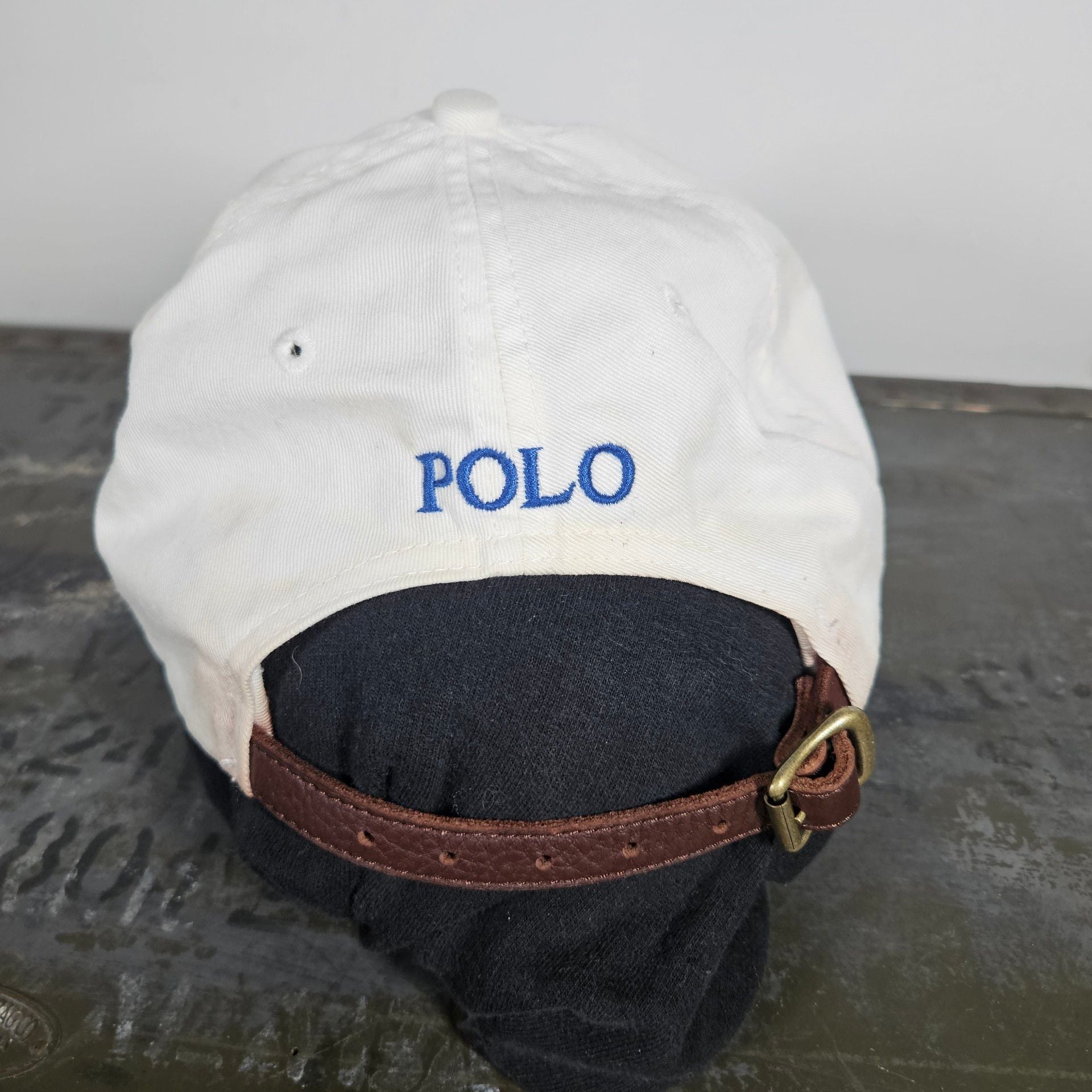 Polo Ralph Lauren Classic Chino Baseball Cap White 4