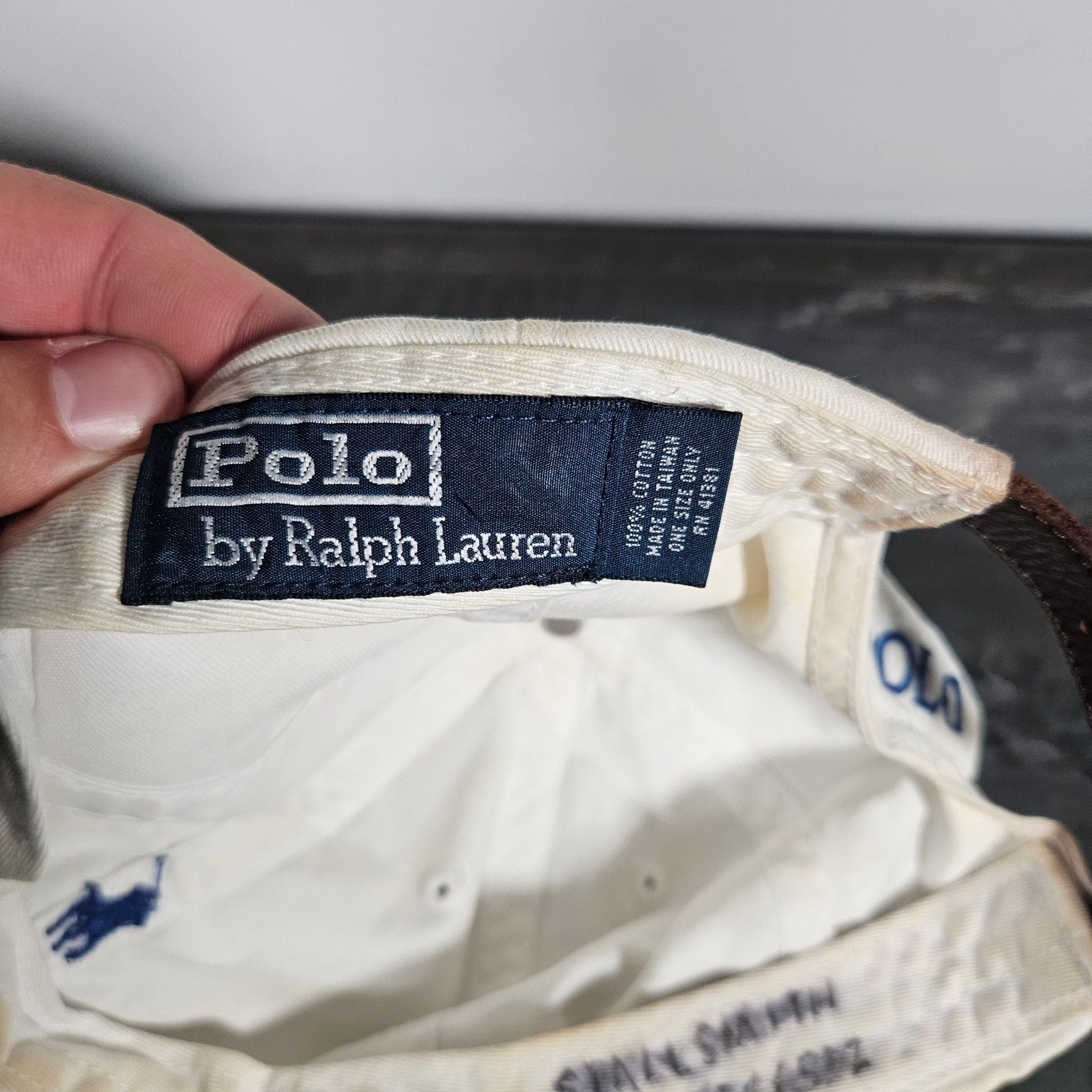 Polo Ralph Lauren Classic Chino Baseball Cap White 6