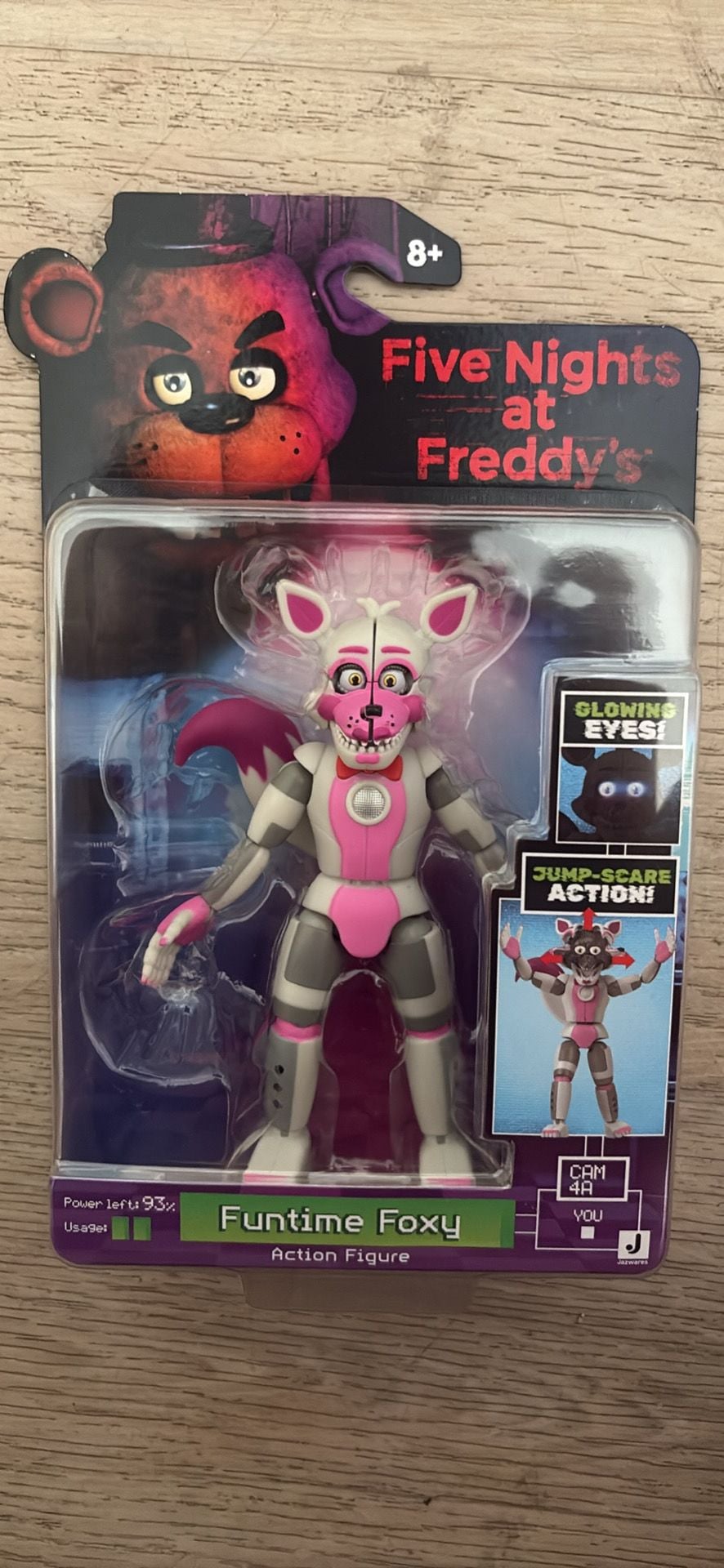 Jazwares Five Nights at Freddy's Funtime Foxy Action Figure New 1