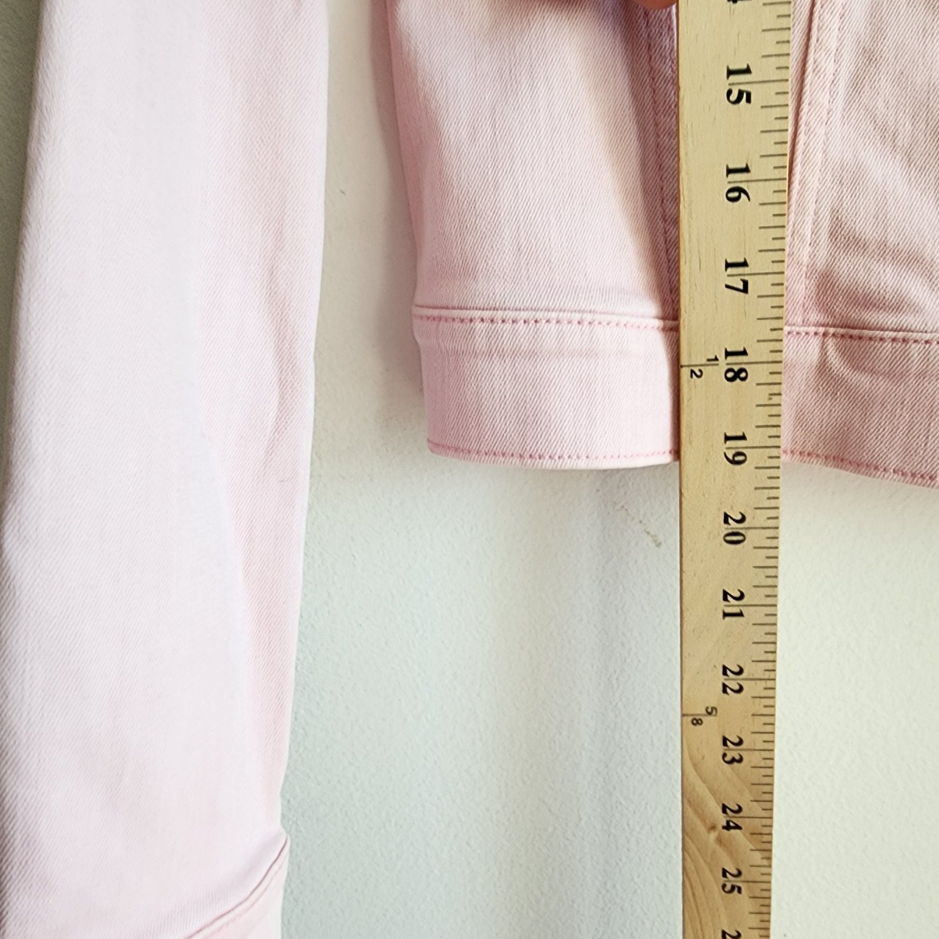 Gap Kids Denim Jacket Pink 7