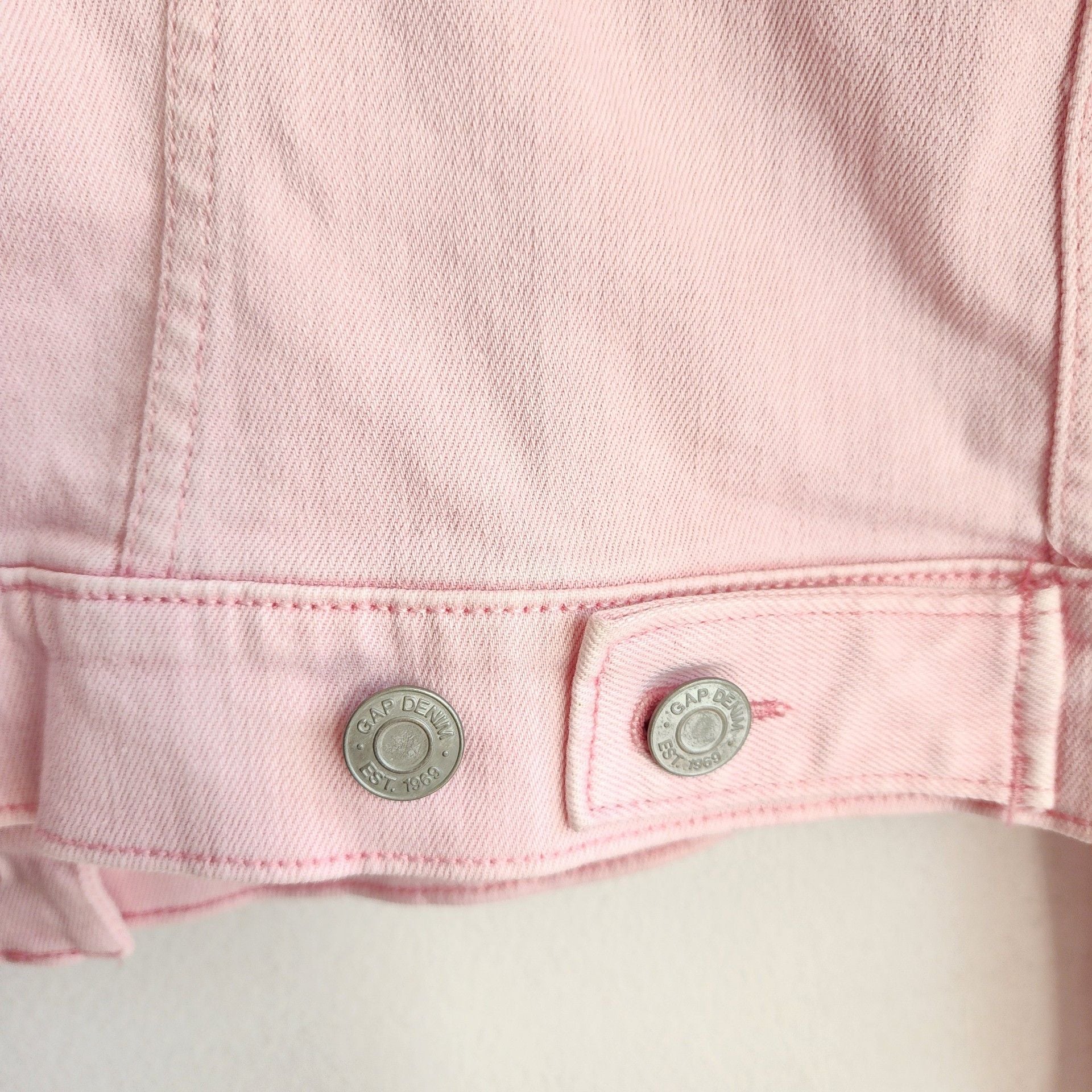 Gap Kids Denim Jacket Pink 8