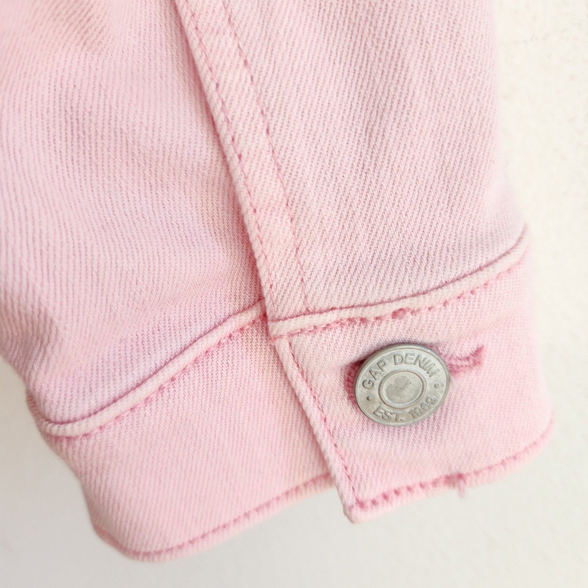 Gap Kids Denim Jacket Pink 9