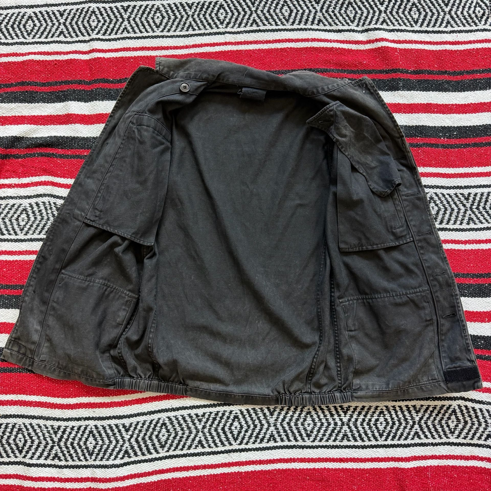 Faded Vintage Military-Style Field Jacket - Sz M 11