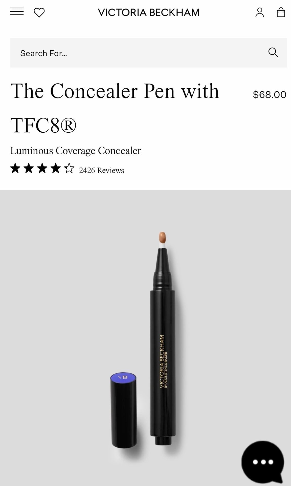 Victoria Beckham The Concealer Pen in Shade M1. MSRP $68!  9