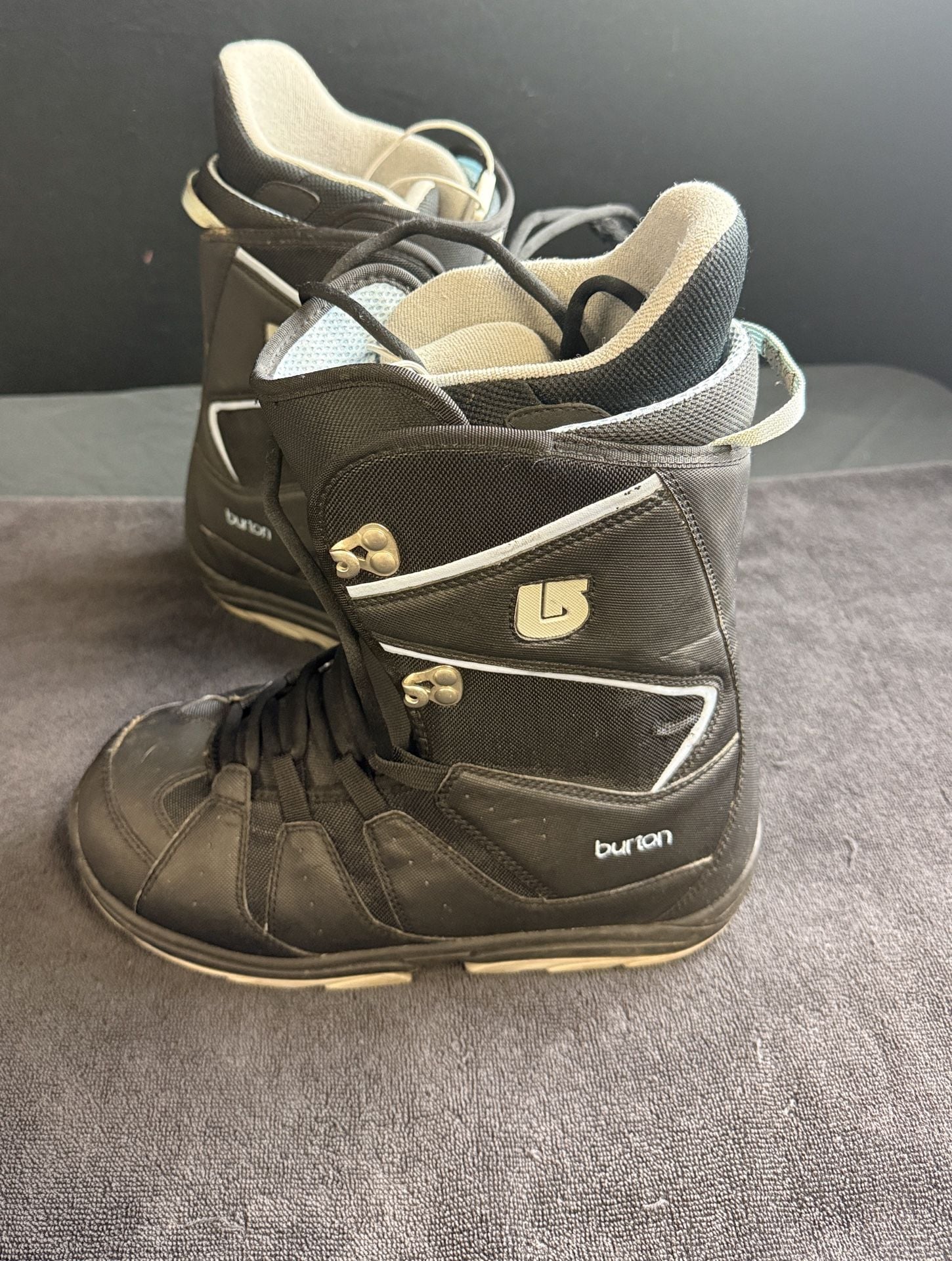 Burton Moto Women's Snowboard Boots Size 10 Black 2