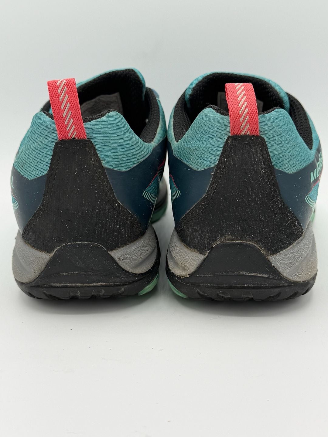 Merrell Siren Edge J35514 Womens 7.5 Blue Teal Vibram Hiking Trail Shoes 12